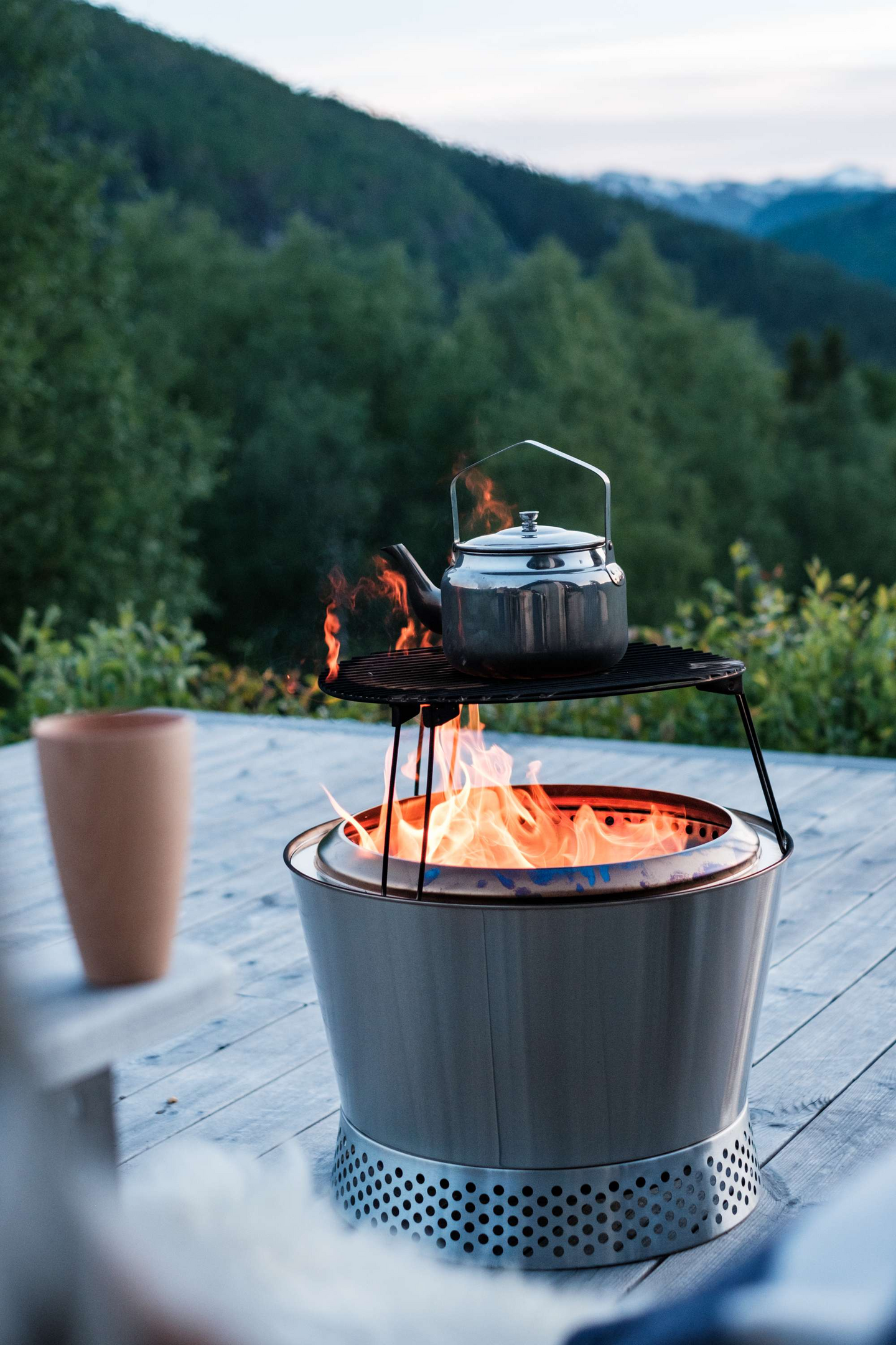 Ulkotulisija Espergard Lue 50cm rst, puhtaasti palava