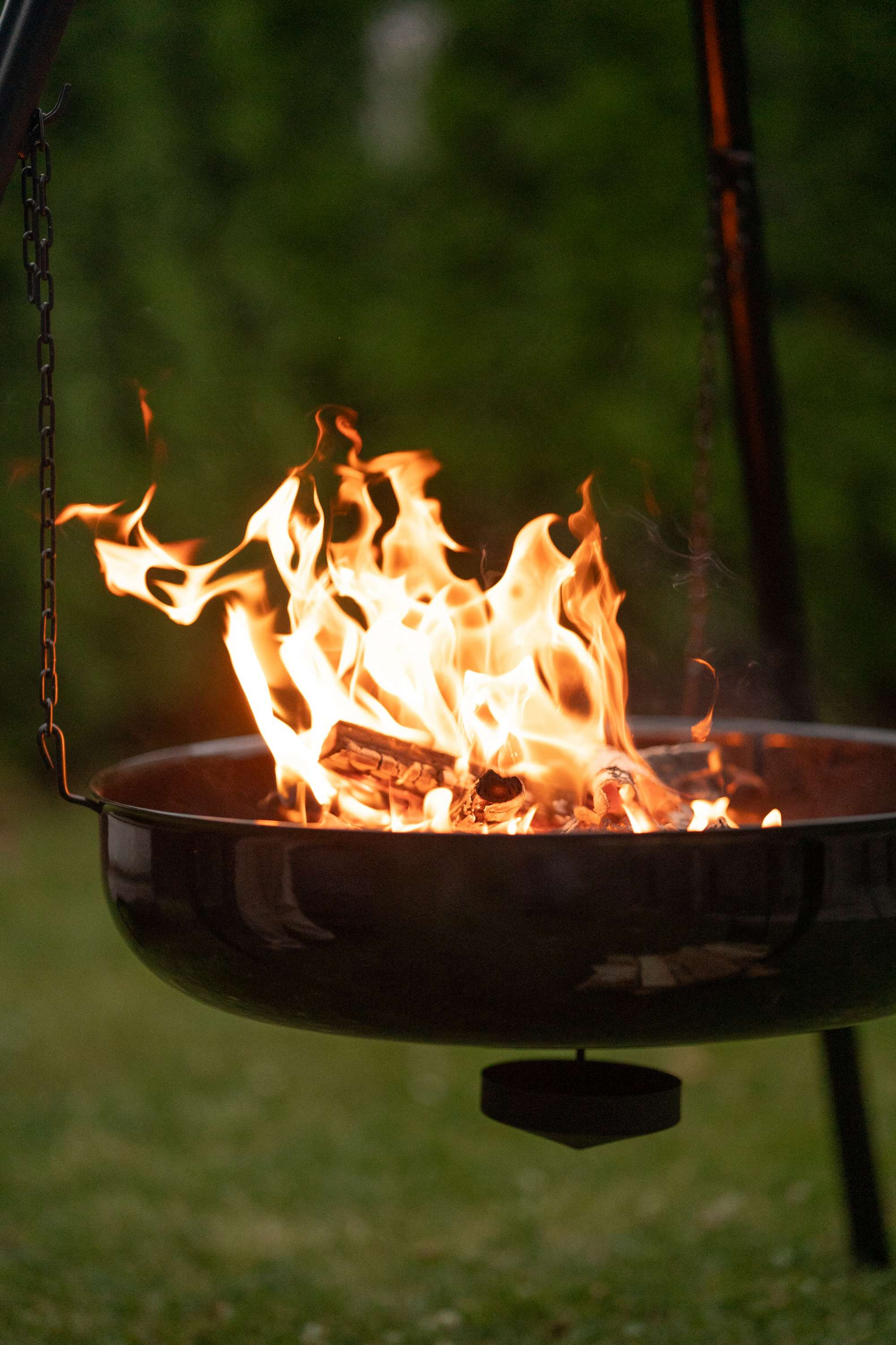 Tulipata Espegard Lun 60cm emaloitu musta