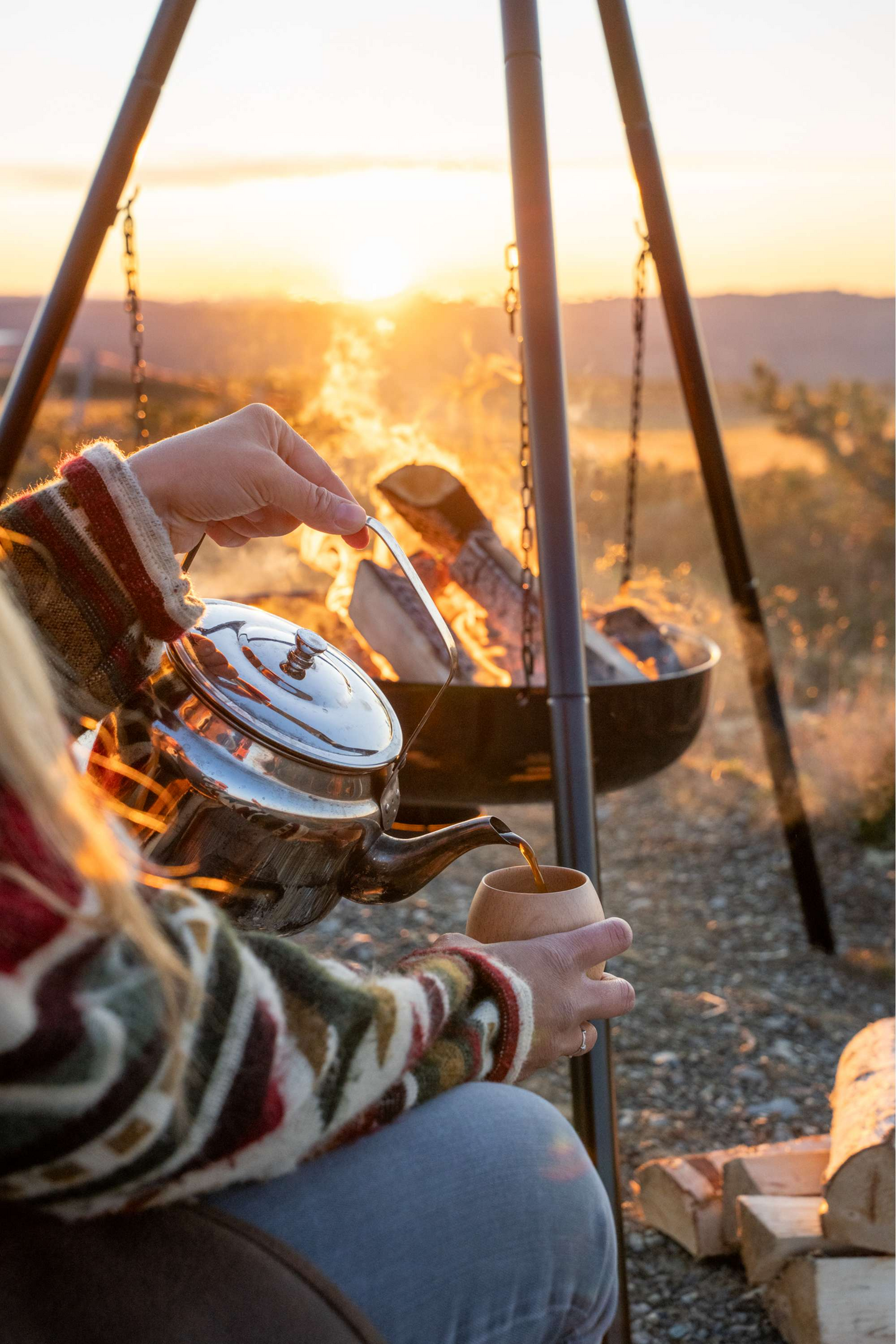 Tulipata Espegard Lun 60cm emaloitu musta