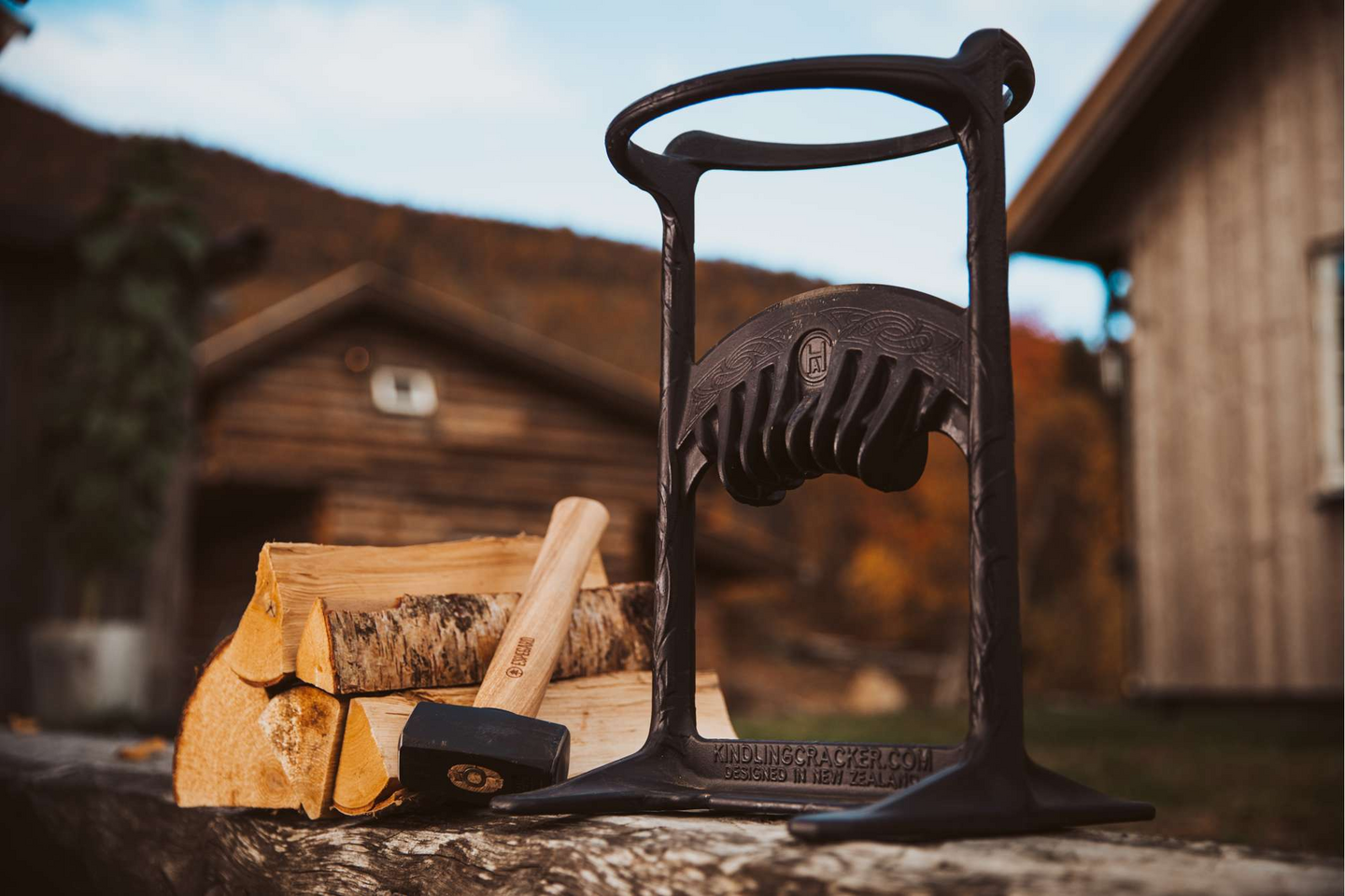 Halkaisuteline Kindling Cracker King