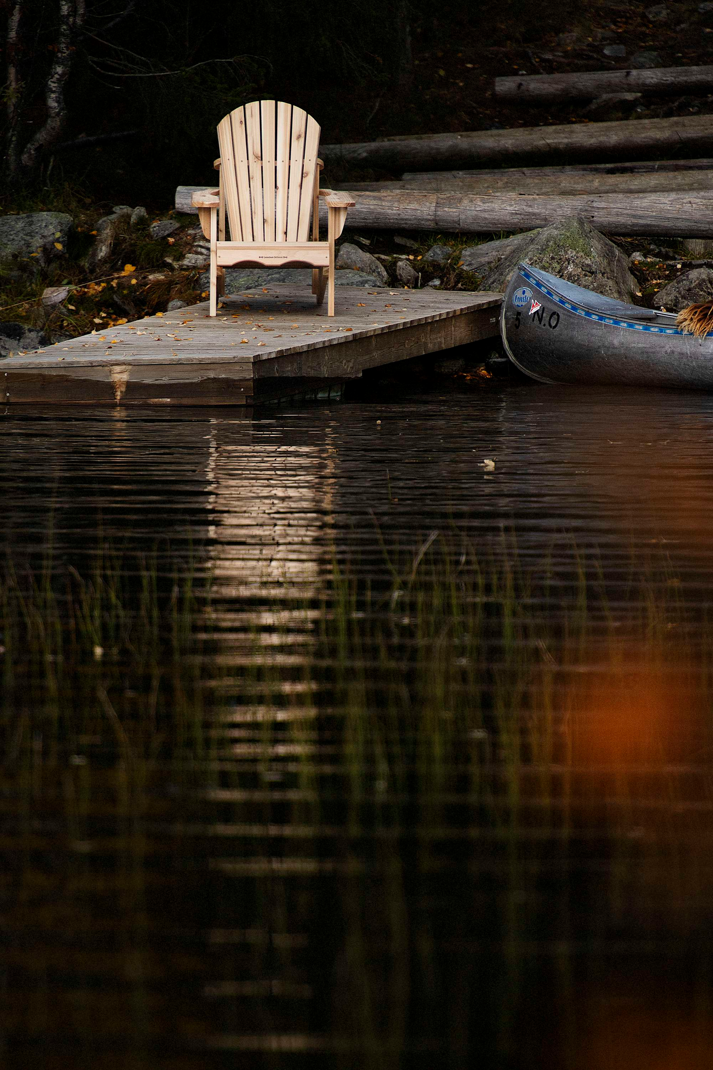 Puutarhatuoli Espegard Classic Adirondack setripuu LV