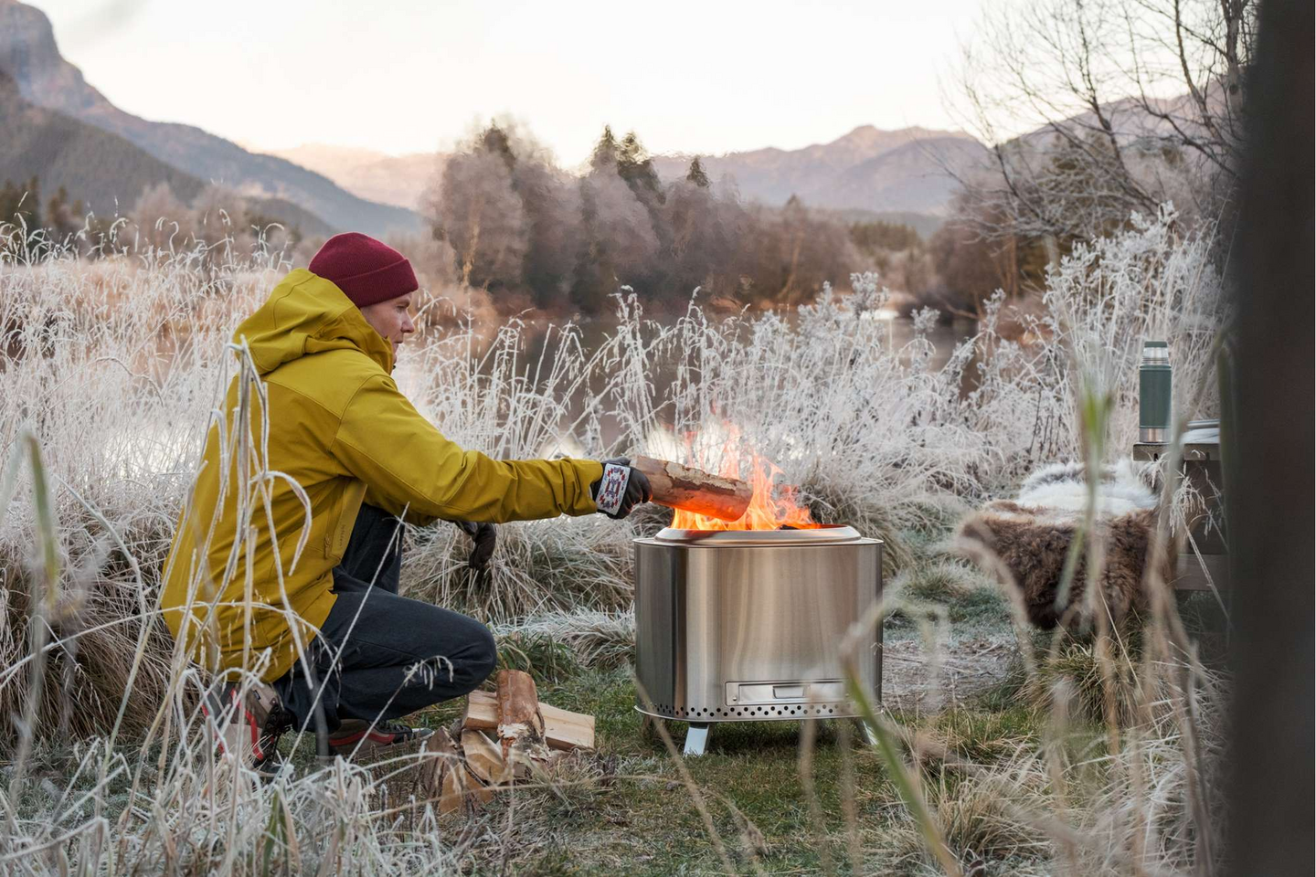 Ulkotulisija Espegard  Brasa 50cm rst, puhtaasti palava
