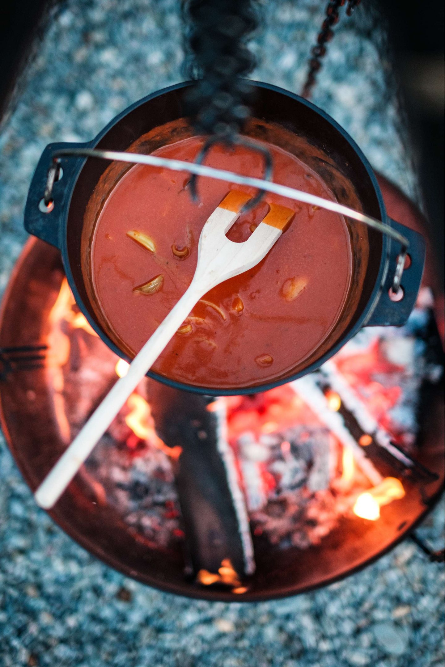 Tulipata Espegard Glo 60cm tuliboosterilla emaloitu musta