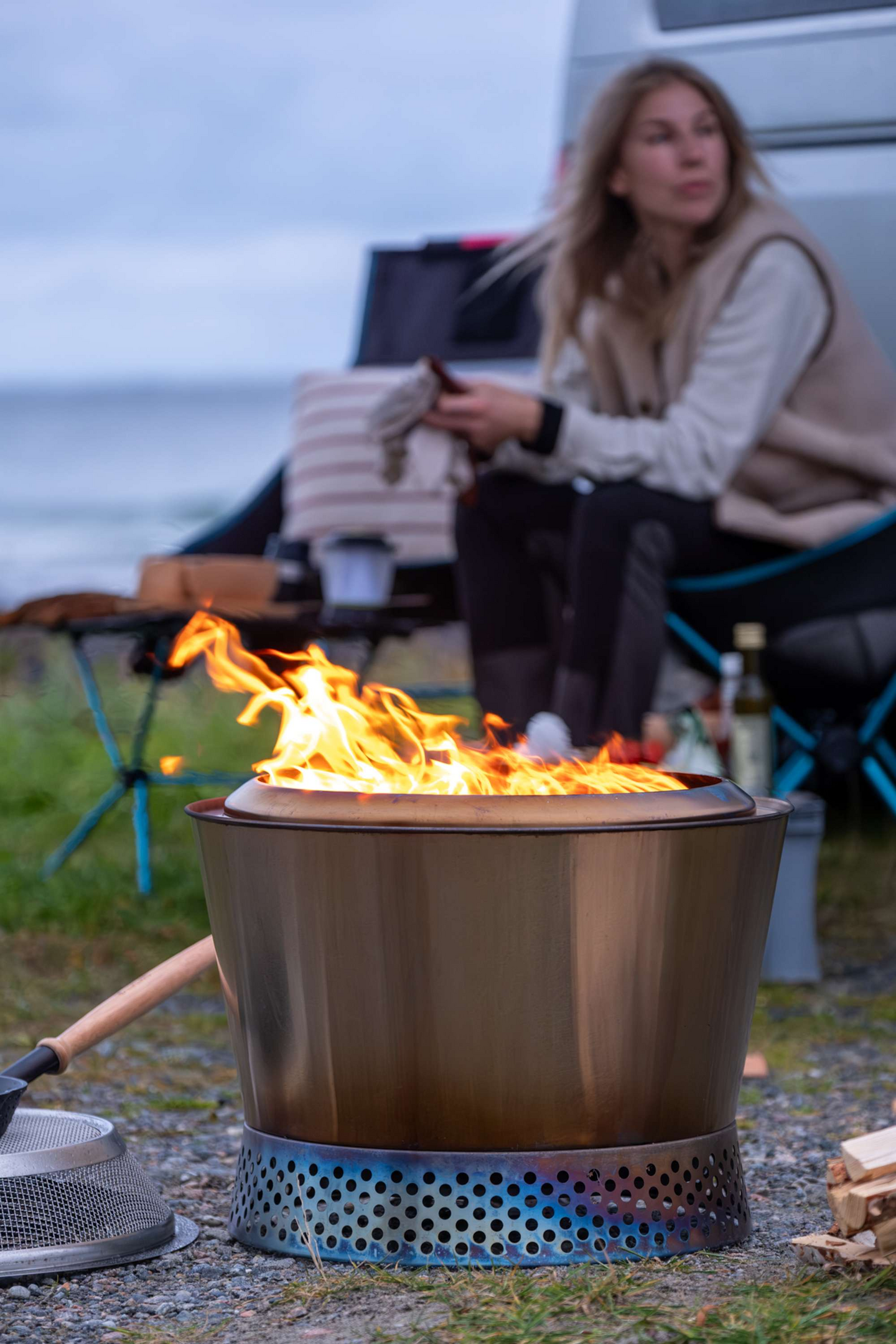 Ulkotulisija Espergard Lue 50cm rst, puhtaasti palava