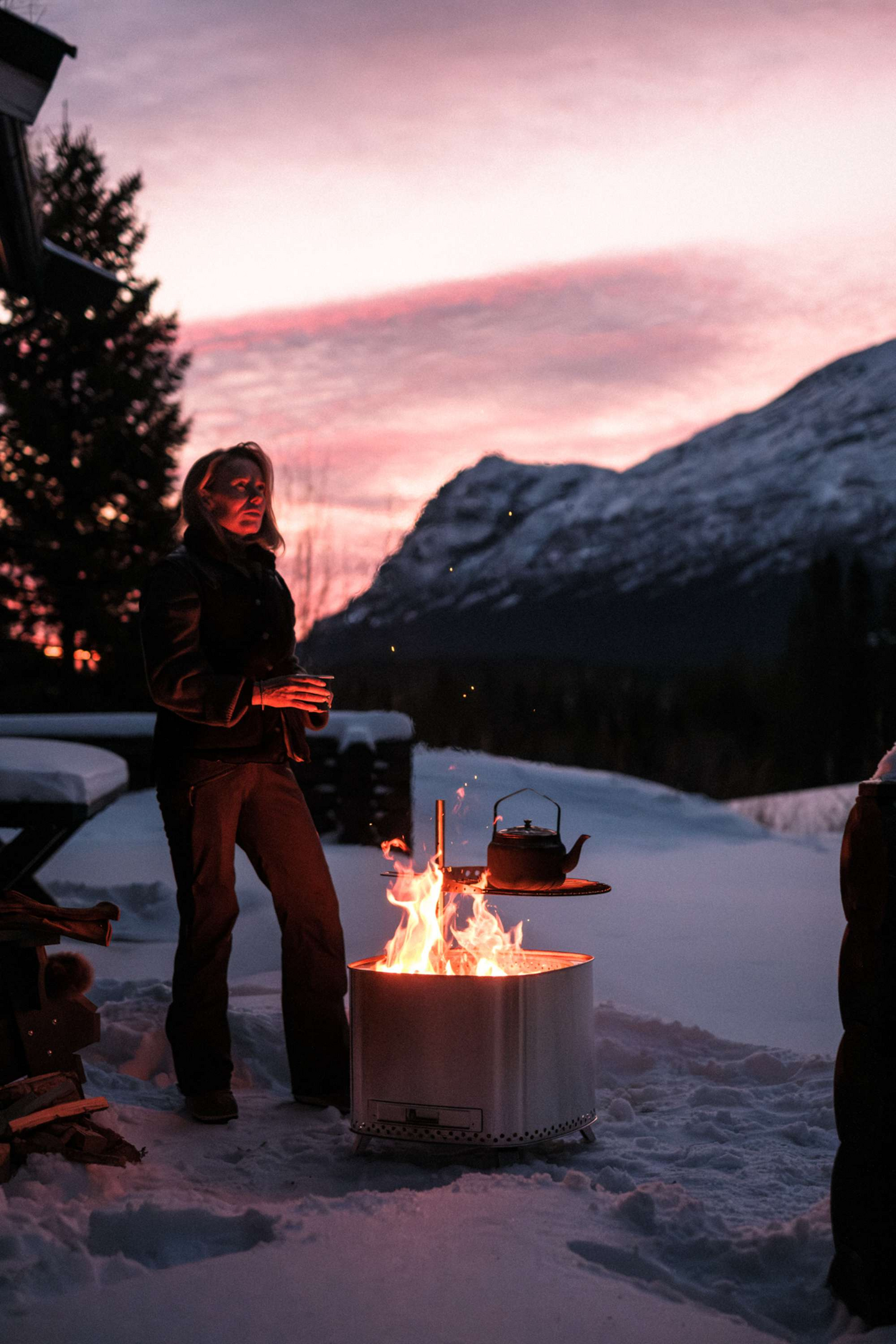 Ulkotulisija Espegard  Brasa 50cm rst, puhtaasti palava