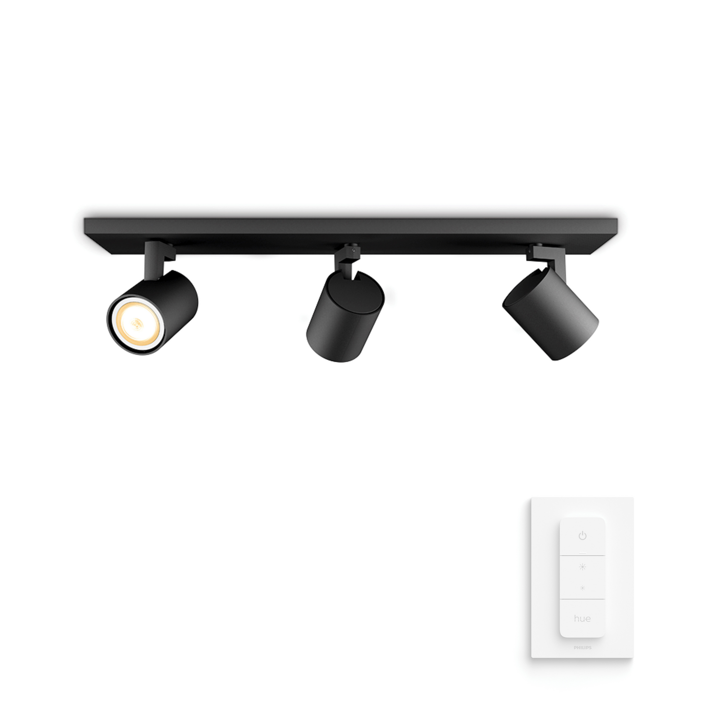 Kohdevalaisin Philips Hue Runner 3x4.2 W 1200l 2200-6500K Musta