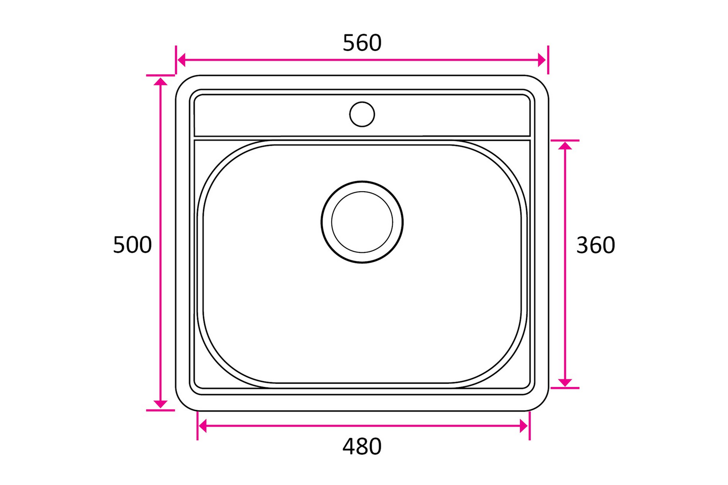 Keittiöallas Stala Rst-allas Standard-t48