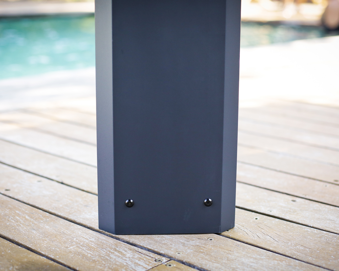 Canopia Colorado tupla-autokatos 4,3x4,3 m, tummanharmaa