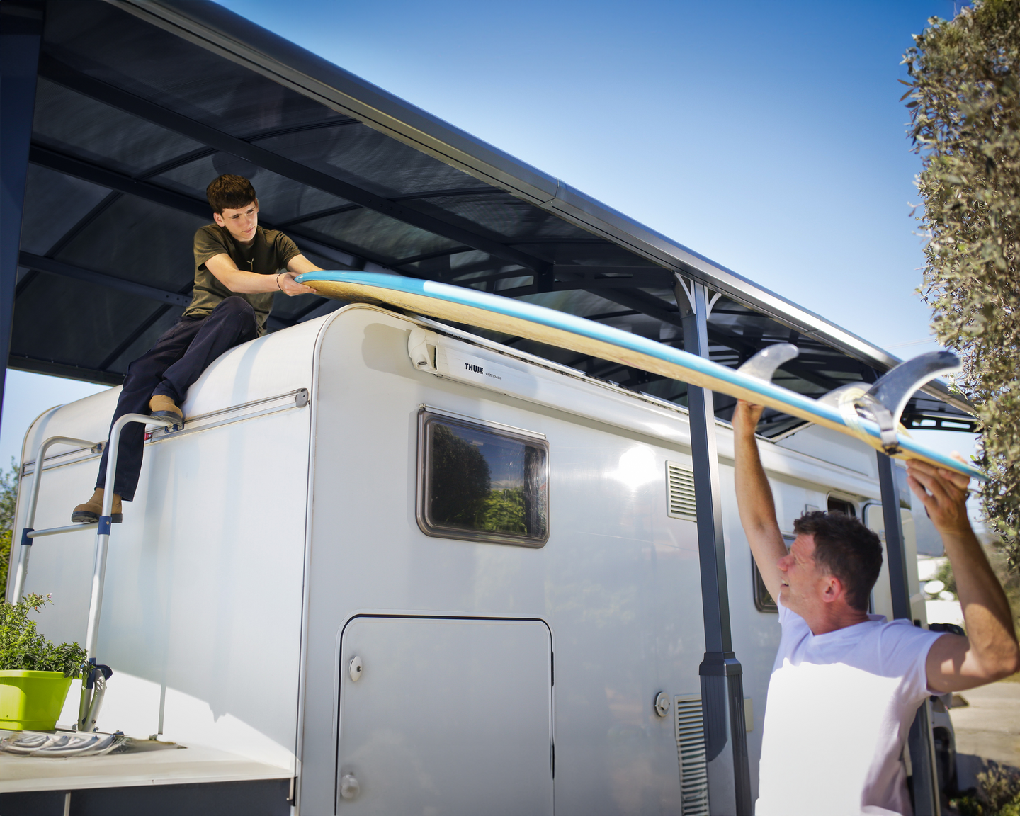 Autokatos Canopia Alpine 3,6x13m harmaa