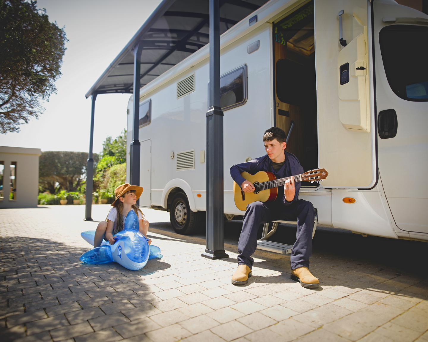 Autokatos Canopia Alpine 3,6x13m harmaa