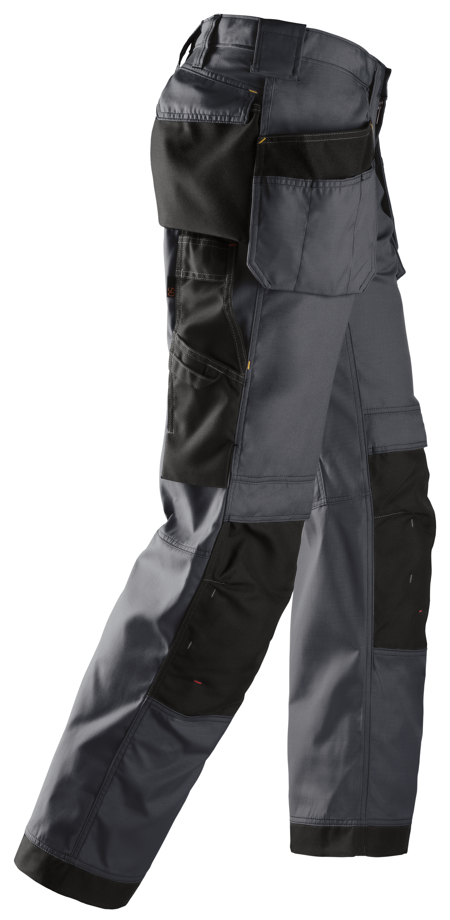 Riipputaskuhousut Snickers 3213-5804 teräksenharmaa-musta