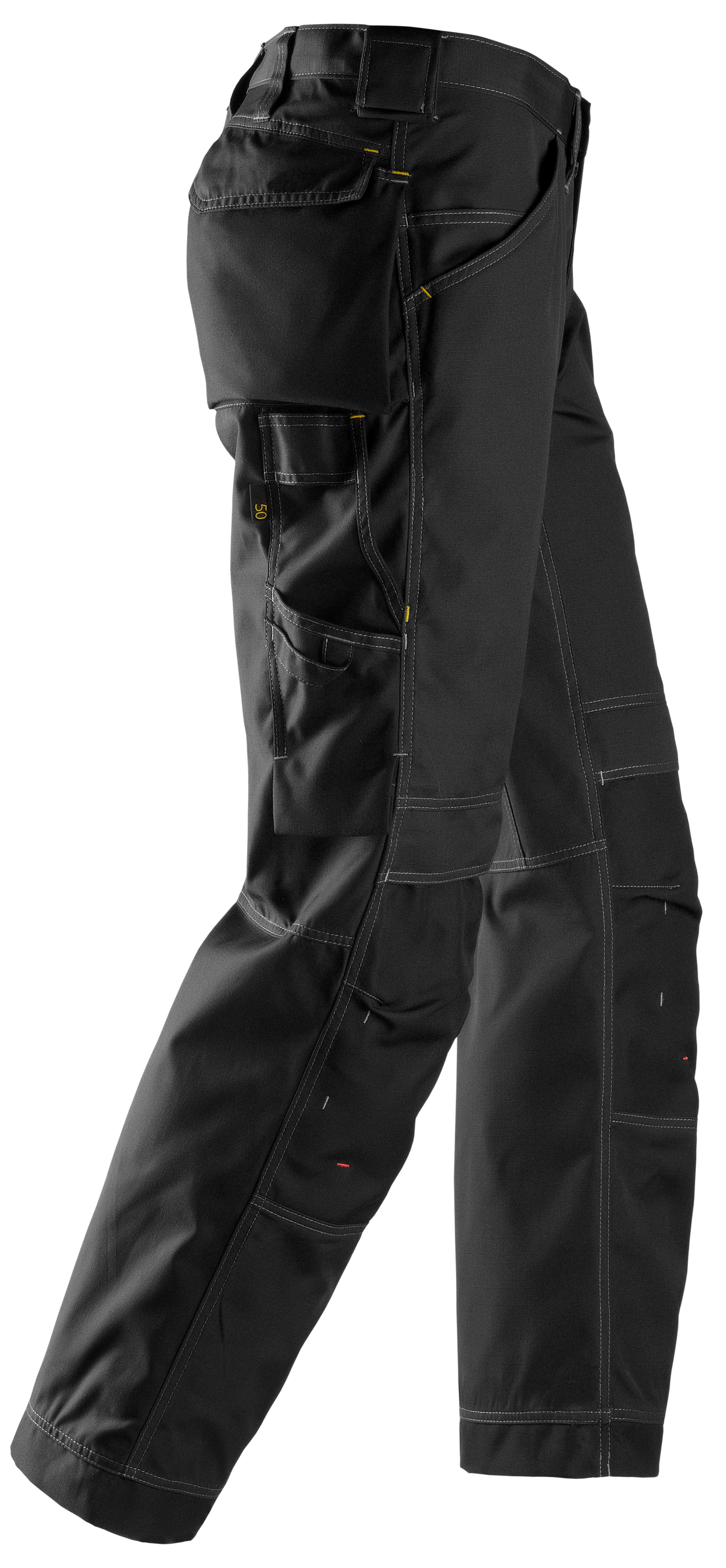 Työhousut Snickers RipStop 3313-0404 musta