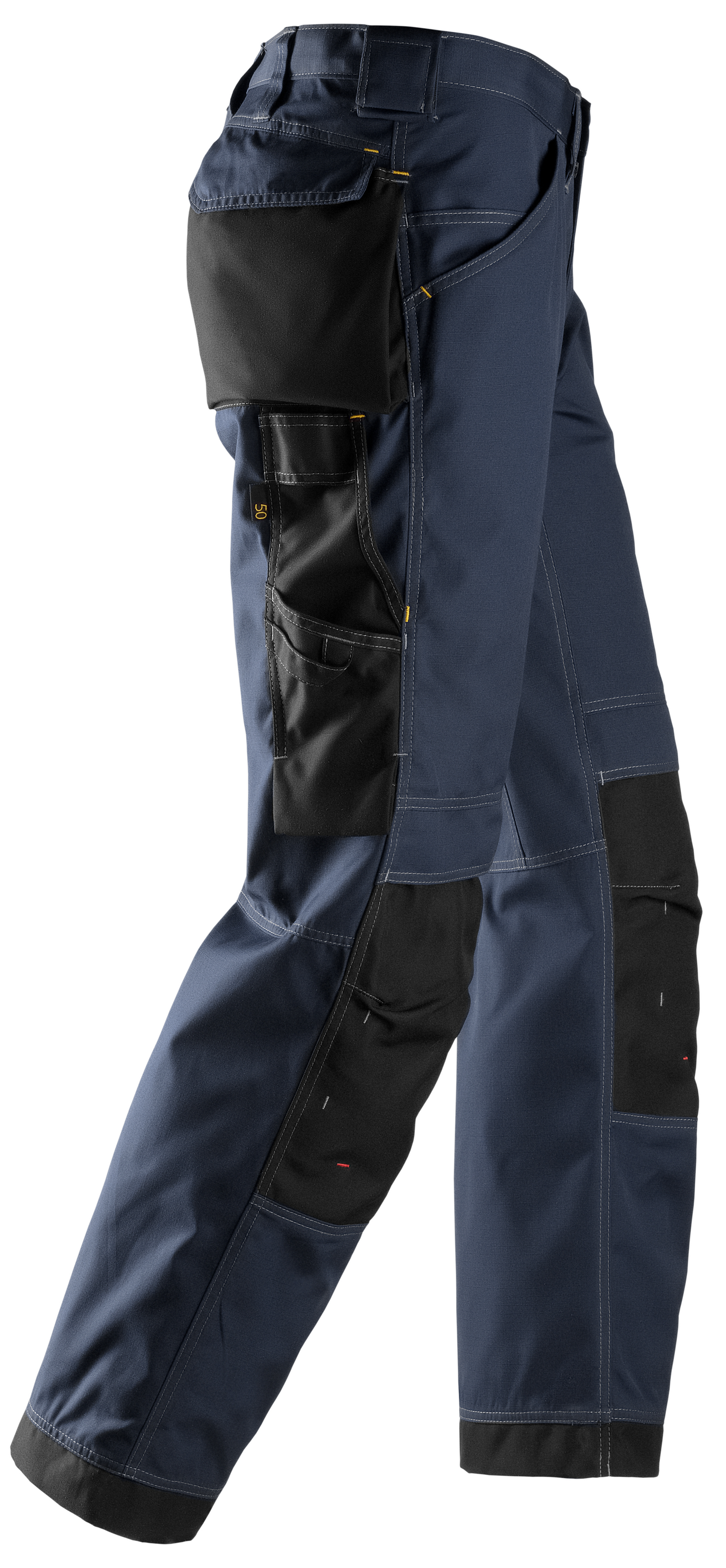 Työhousut Snickers RipStop 3313-9504 laivastonsininen-musta