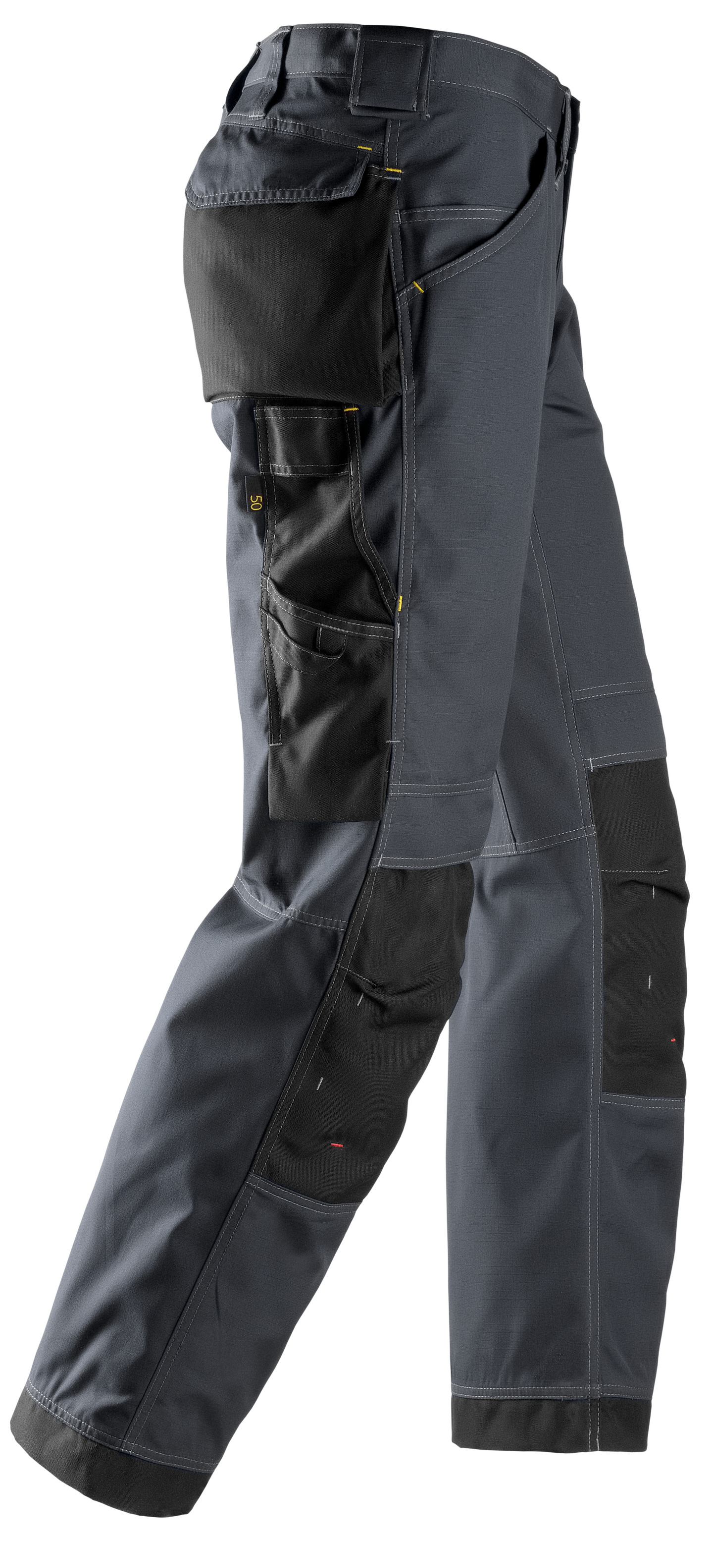 Työhousut Snickers CoolTwill 3311-5804 teräksenharmaa-musta