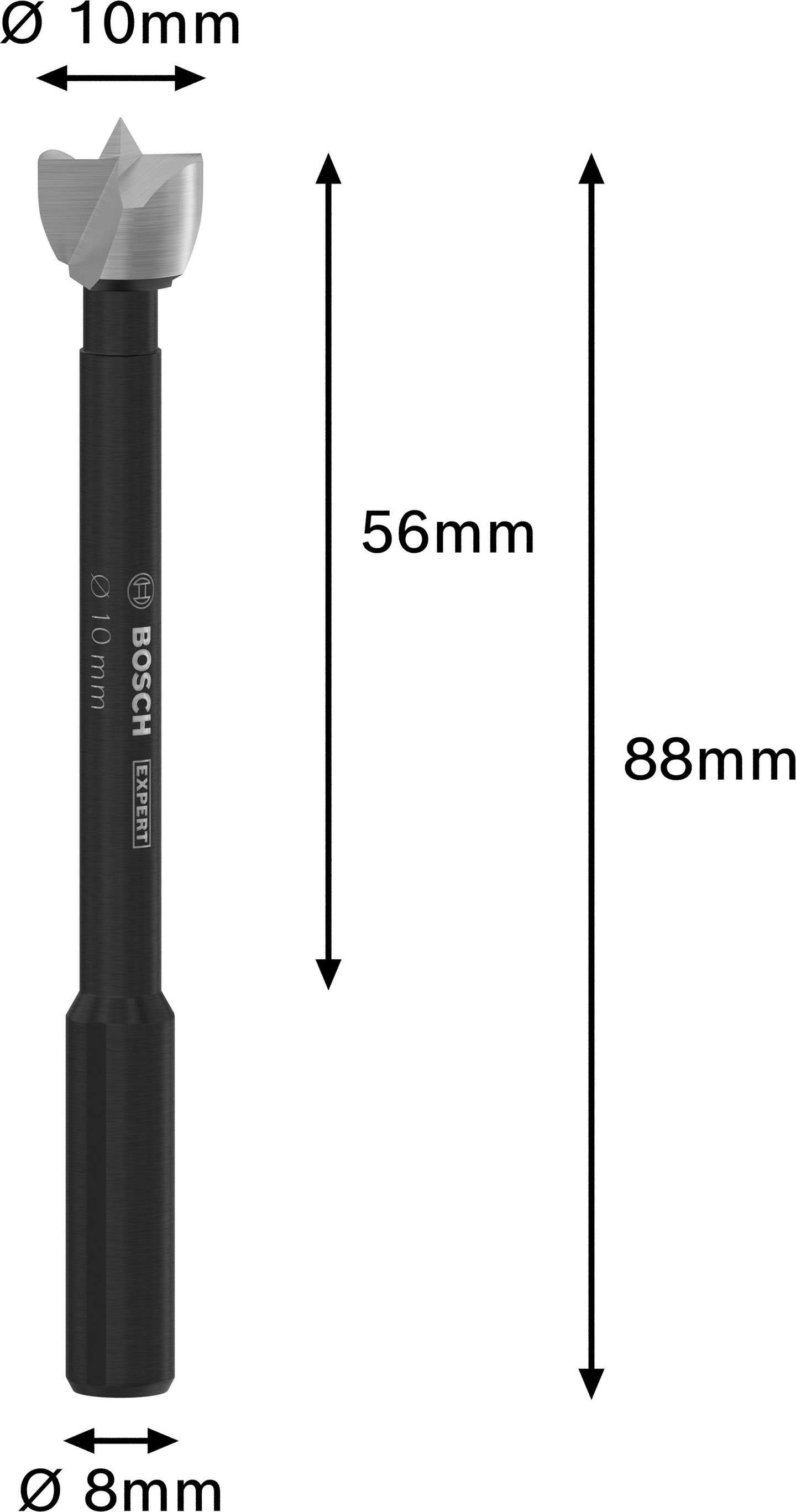 Poranterä Bosch EXPERT 10mm Wood Forstner