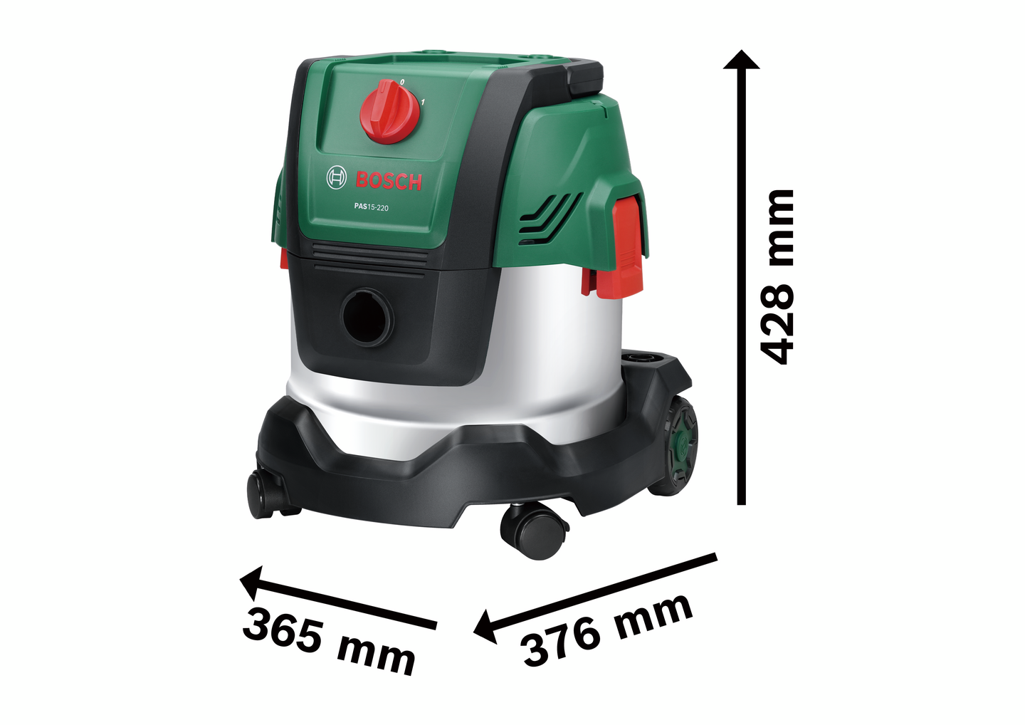 Märkä-kuivaimuri Bosch PAS15-220