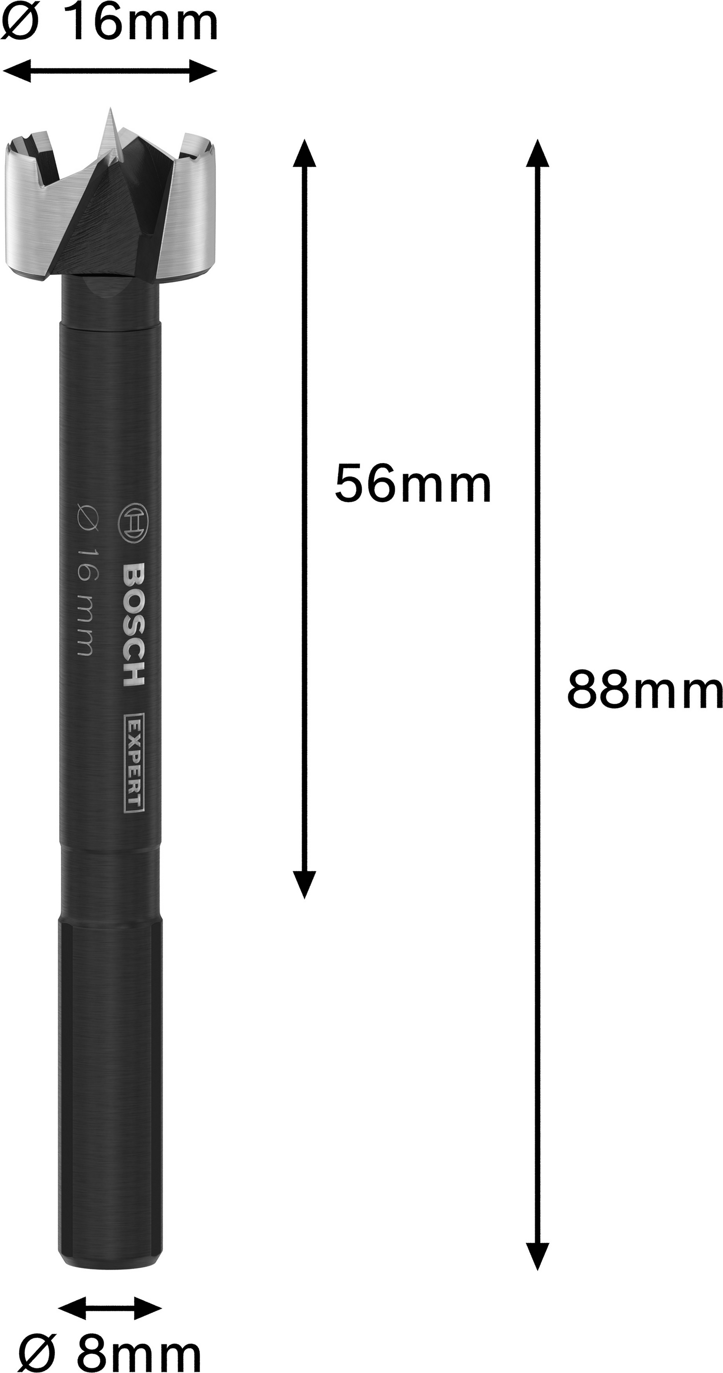 Poranterä Bosch EXPERT 16mm Wood Forstner