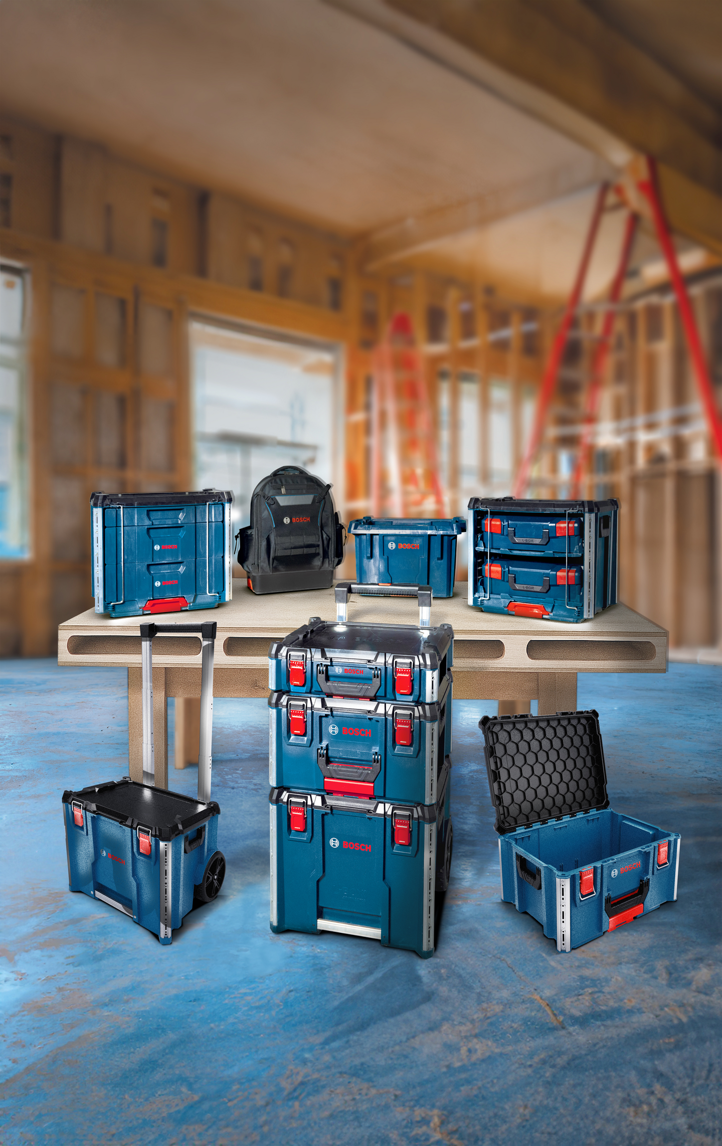 Työkalukärry Bosch L-Boxx Contractor 476