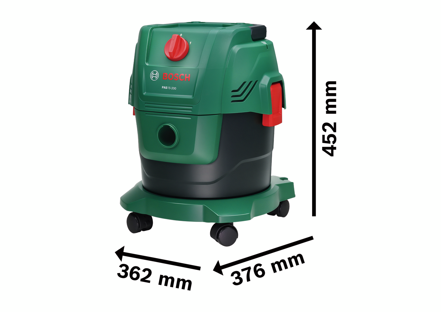Märkä-kuivaimuri Bosch PAS15-200