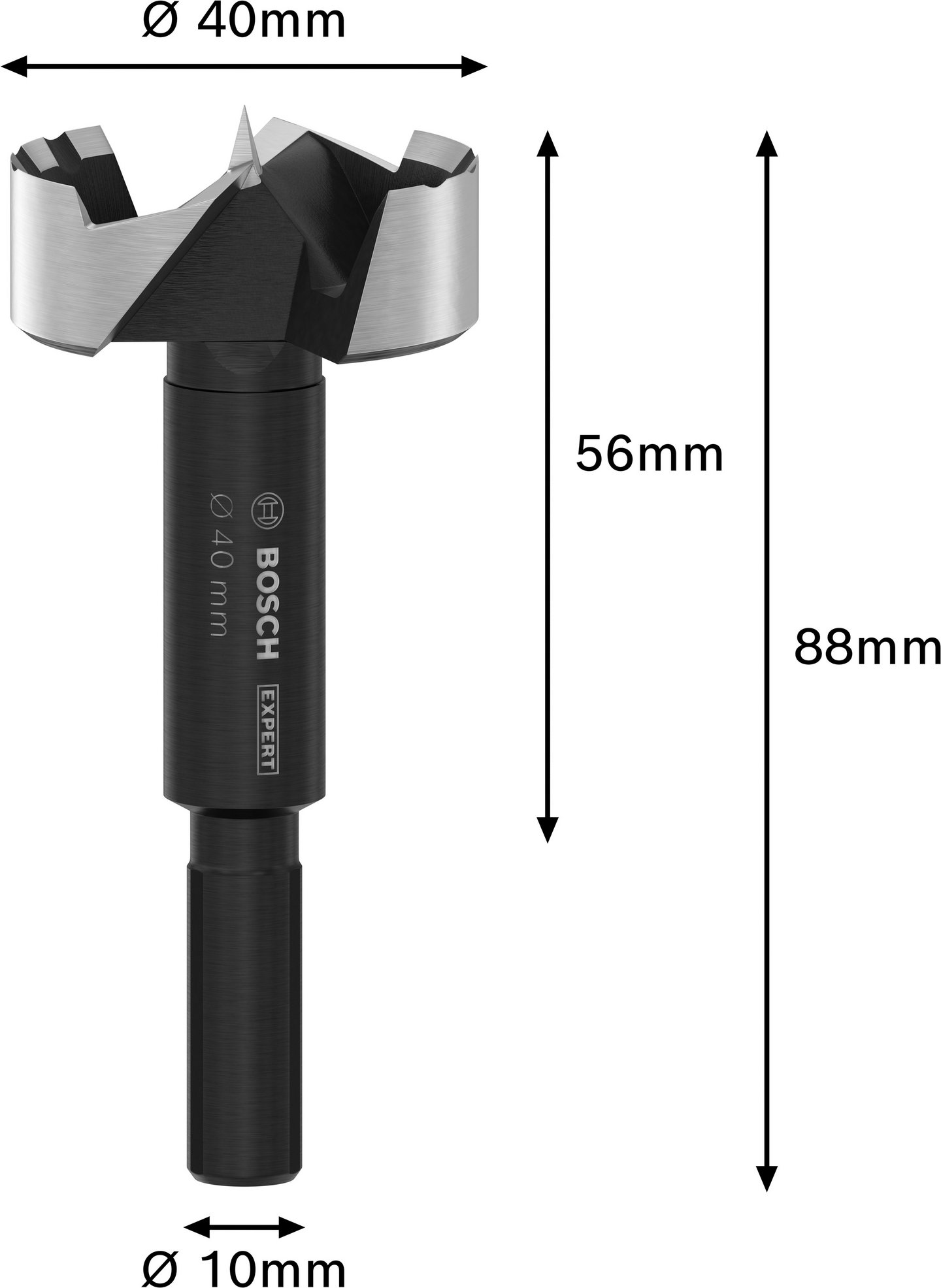 Poranterä Bosch EXPERT 40mm Wood Forstner