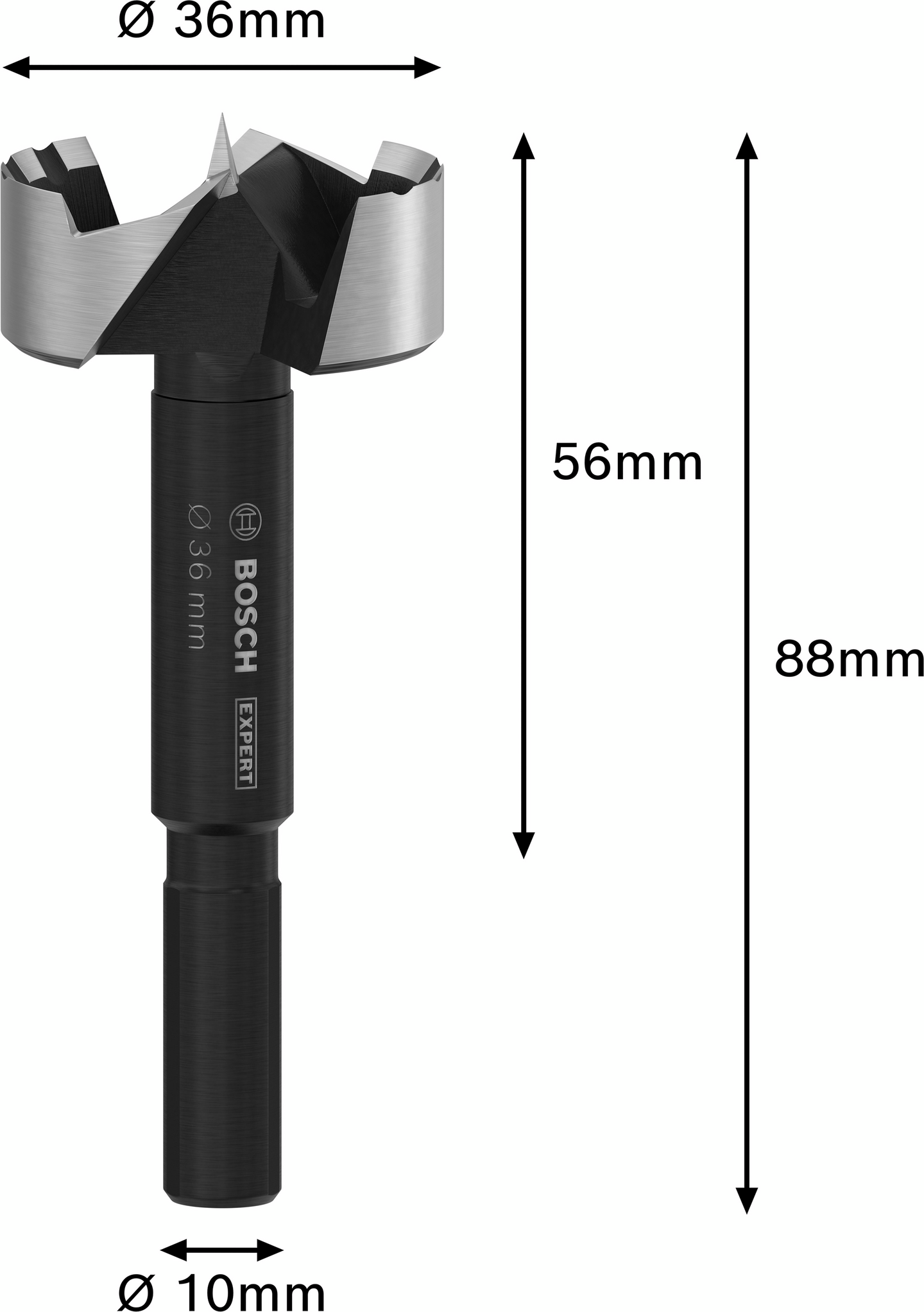 Poranterä Bosch EXPERT 36mm Wood Forstner