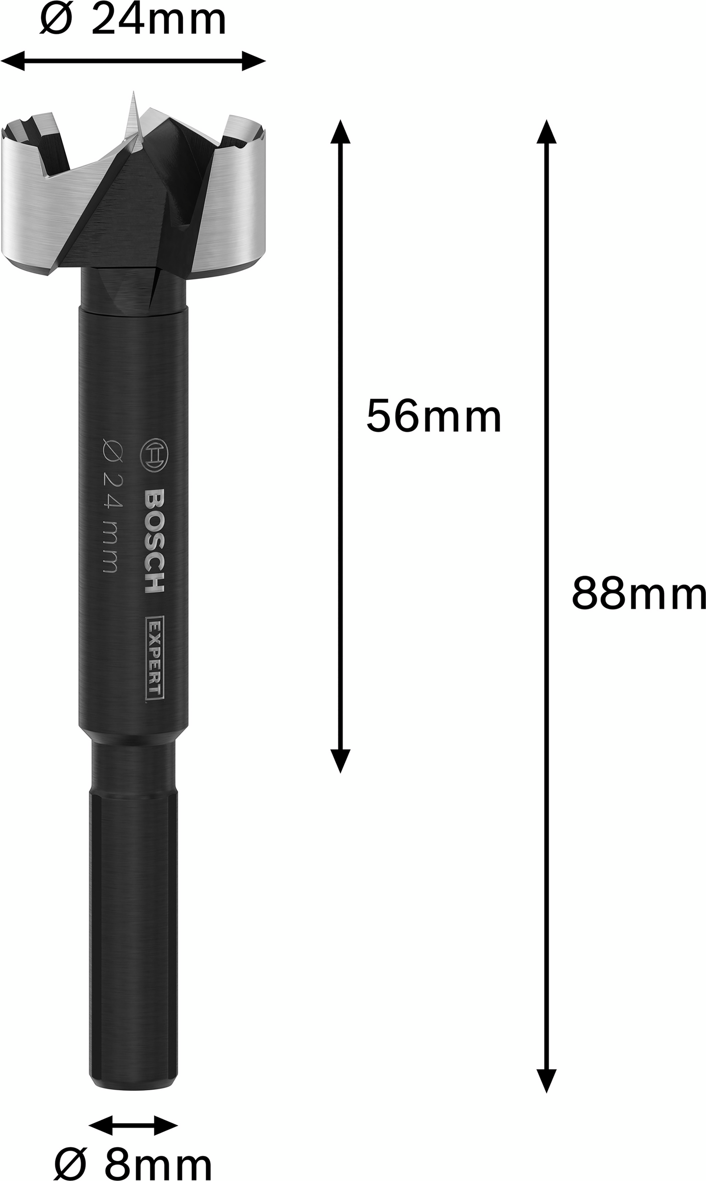 Poranterä Bosch EXPERT 24mm Wood Forstner