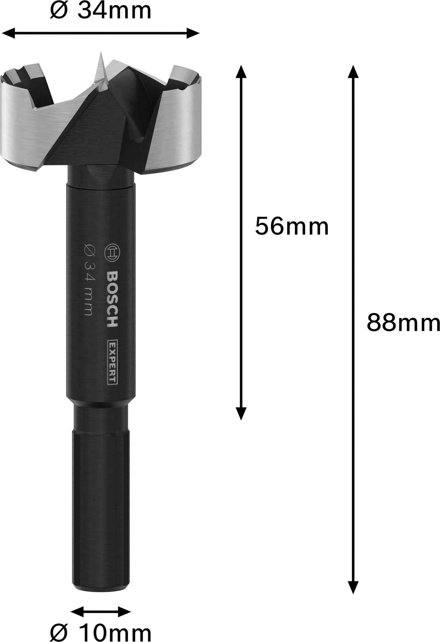 Poranterä Bosch EXPERT 34mm Wood Forstner