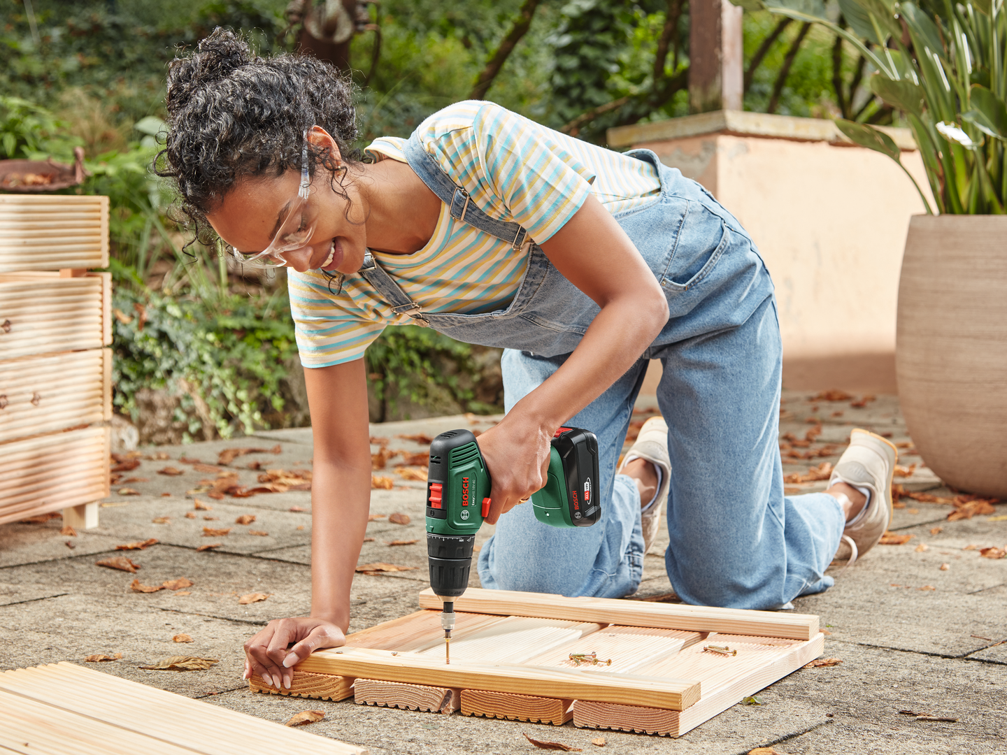 Akkukonesarja Bosch 18V 3-osainen DIY Easy 2x2,5Ah