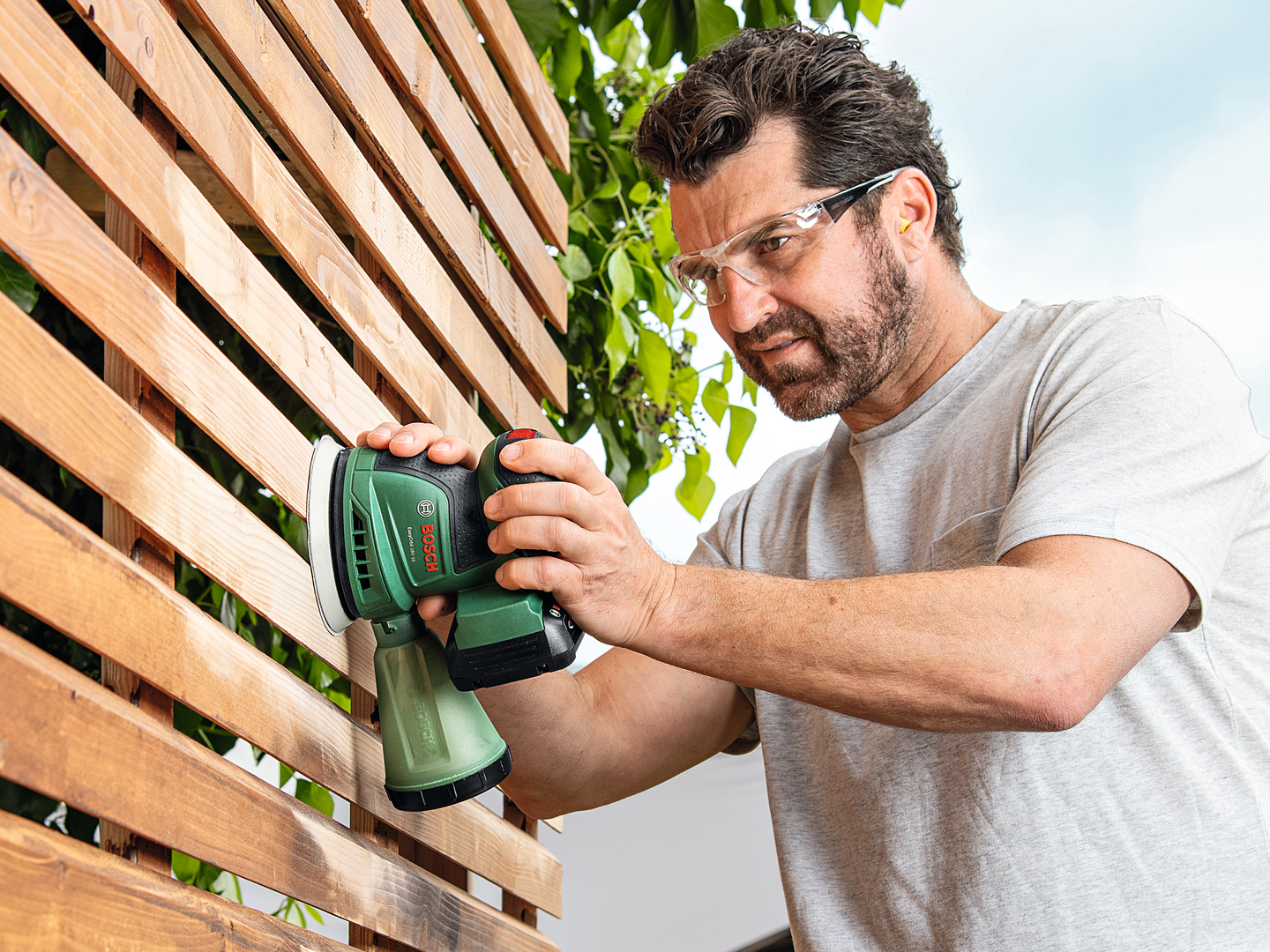 Akkukonesarja Bosch 18V 3-osainen DIY Easy 2x2,5Ah