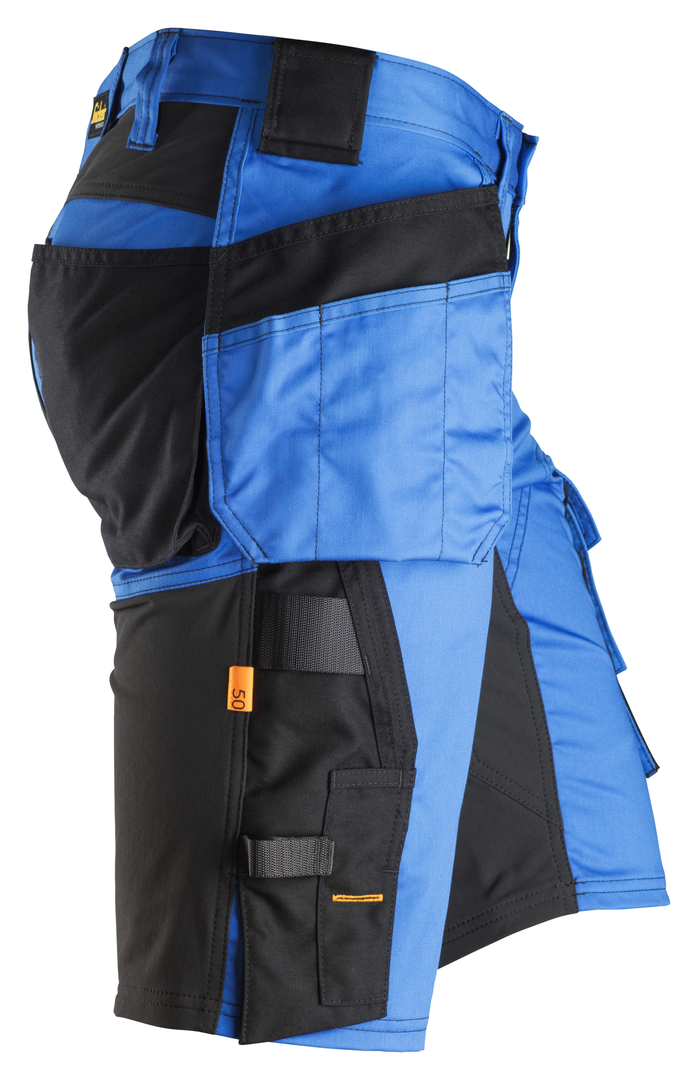 Shortsit Snickers AllroundWork Stretch riipputaskut 6141 sininen-musta