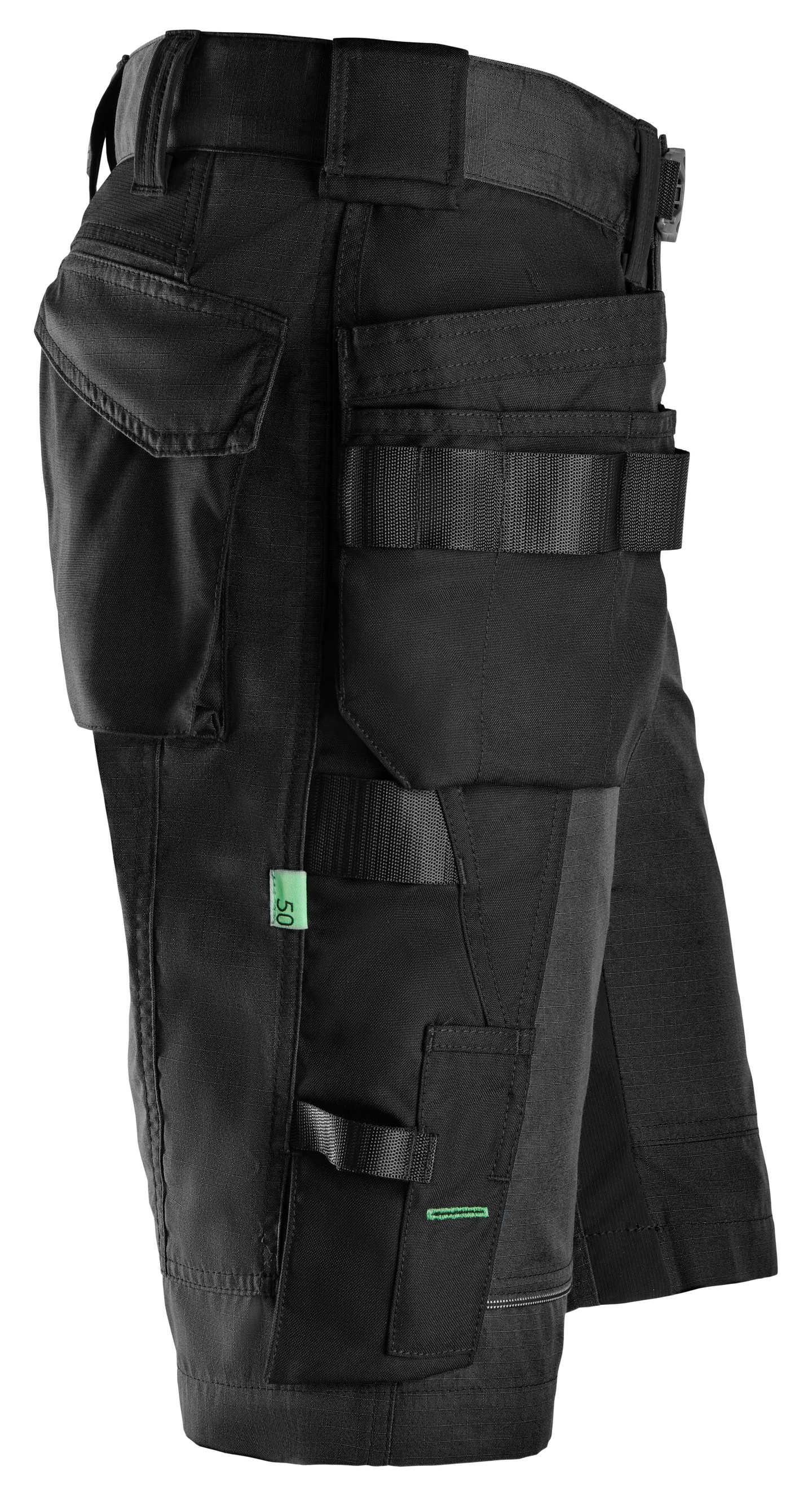 Työshortsit Snickers FlexiWork 6904-0404 musta