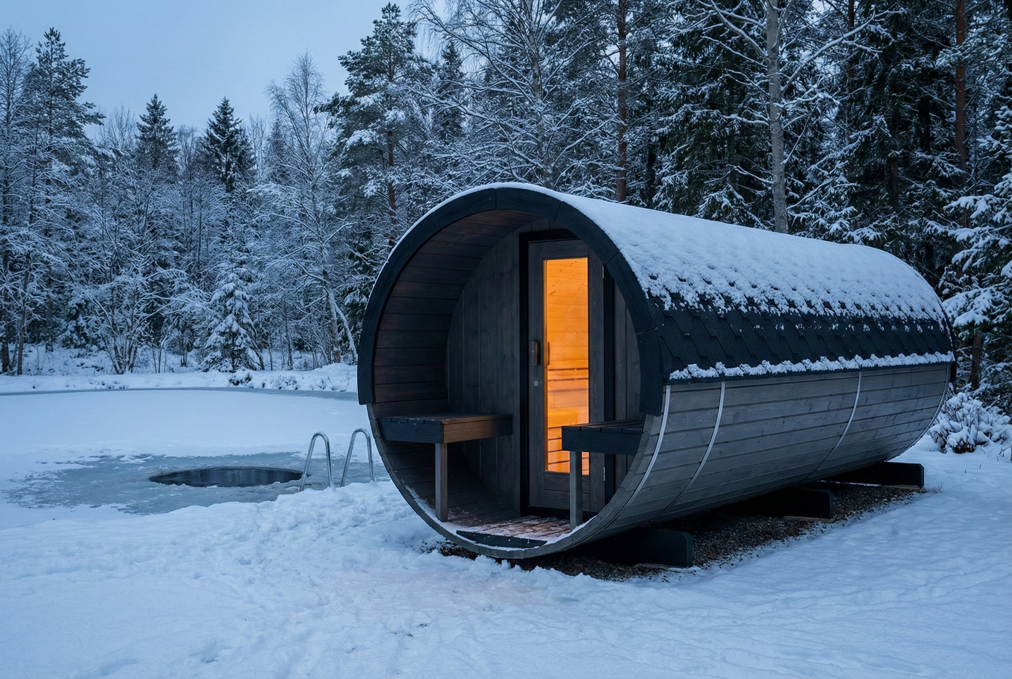 Tynnyrisauna 10,0m²