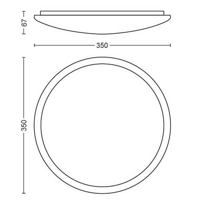 Kattovalaisin Philips Cavanal 1500lm valkoinen