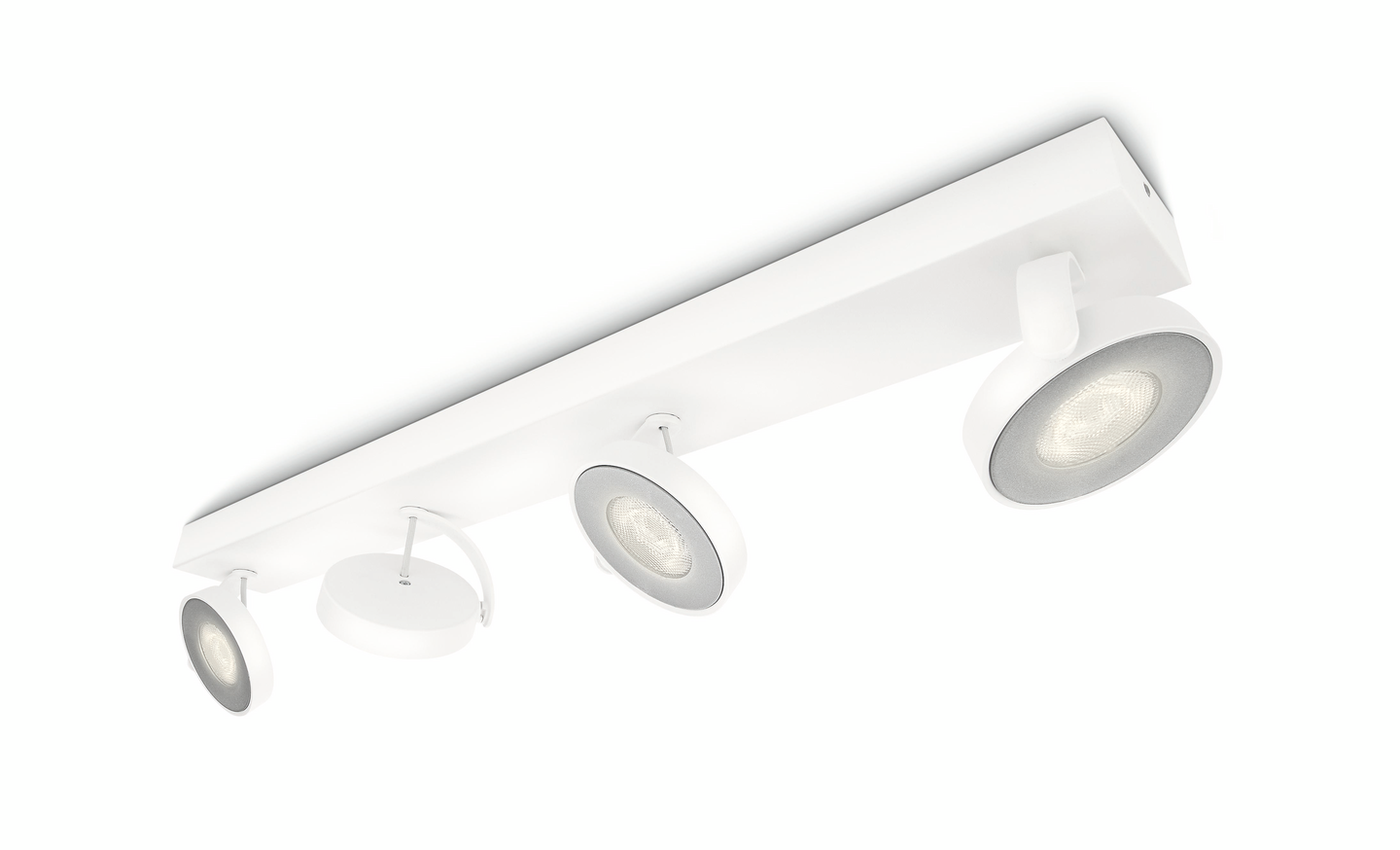 Kohdevalaisin Clockwork Philips 4x5W valkoinen