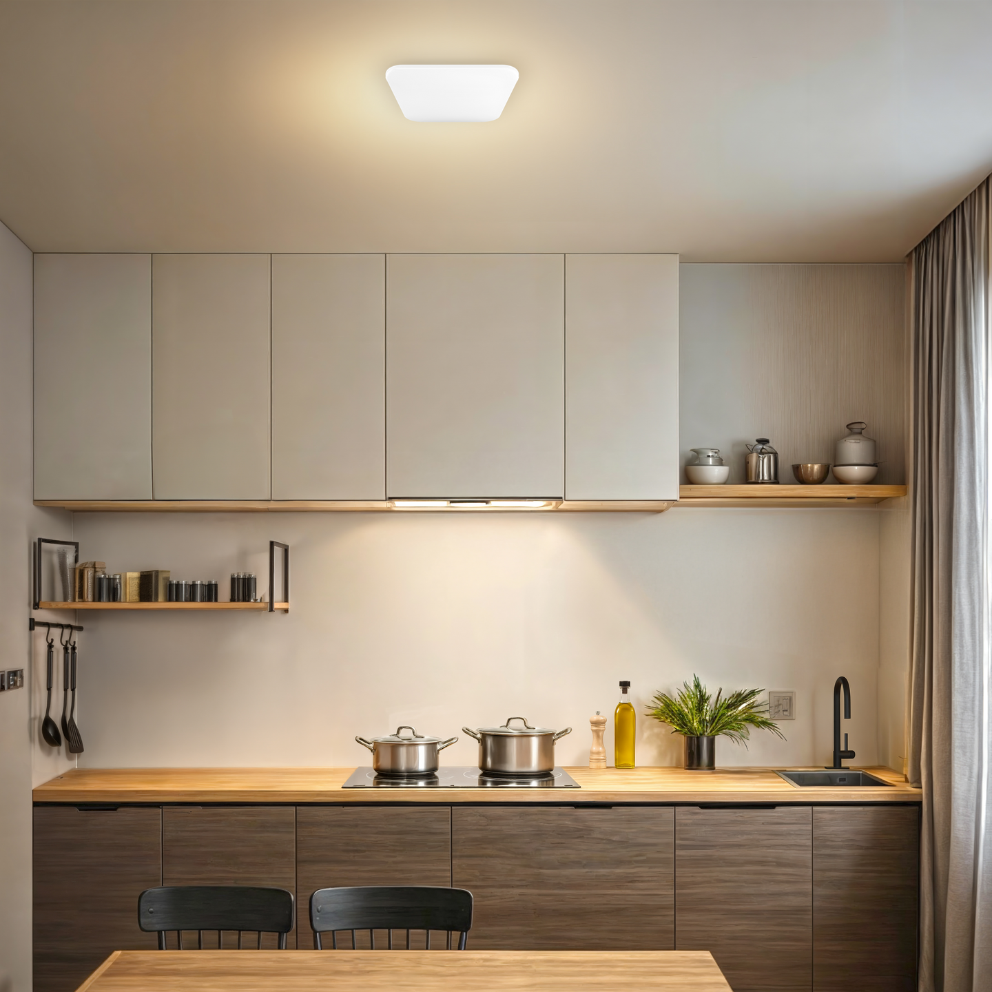 Kattovalaisin Philips Mauve neliö 850lm valkoinen