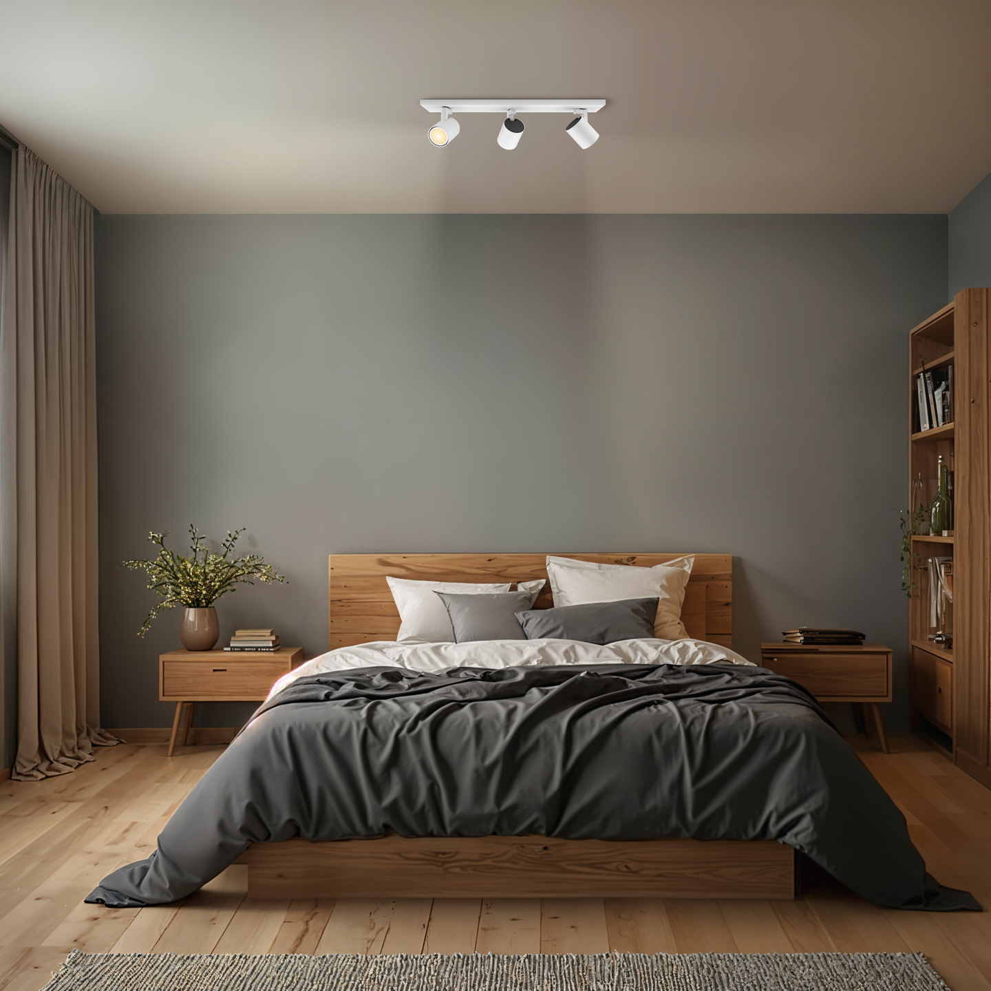 Spottivalaisin Philips Runner 3-osainen valkoinen