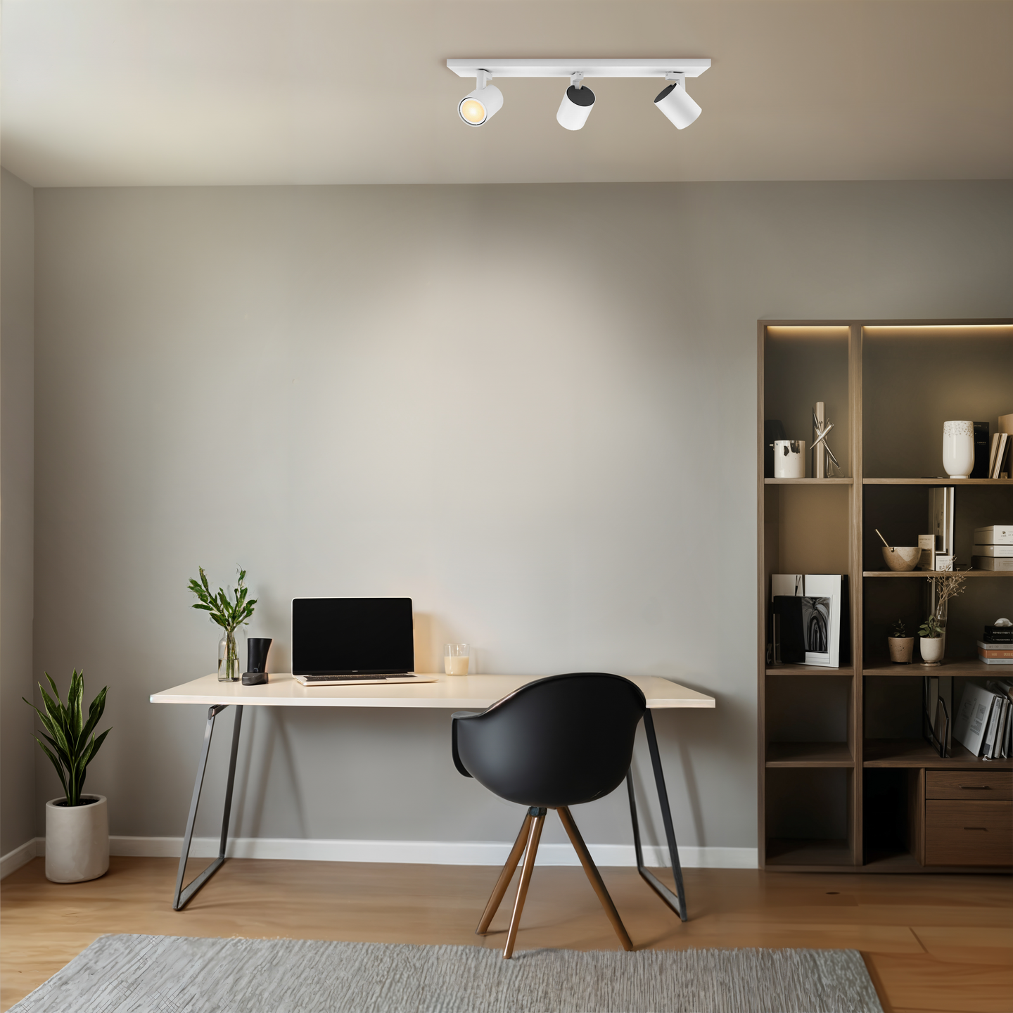 Spottivalaisin Philips Runner 3-osainen valkoinen