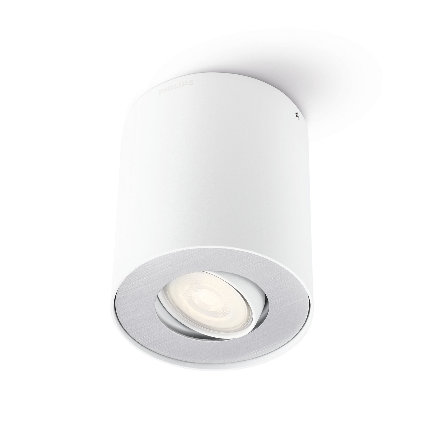 Spottivalaisin Philips Pillar 1-osainen valkoinen