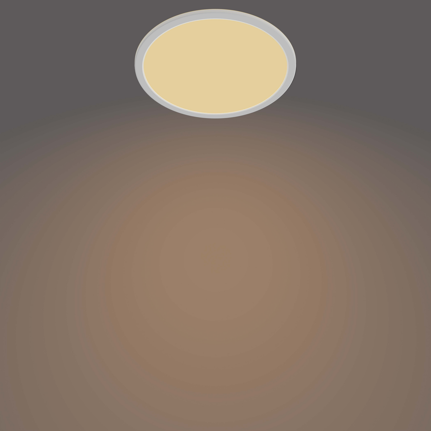 Kattovalaisin Philips Superslim 15W 27K IP44 valkoinen