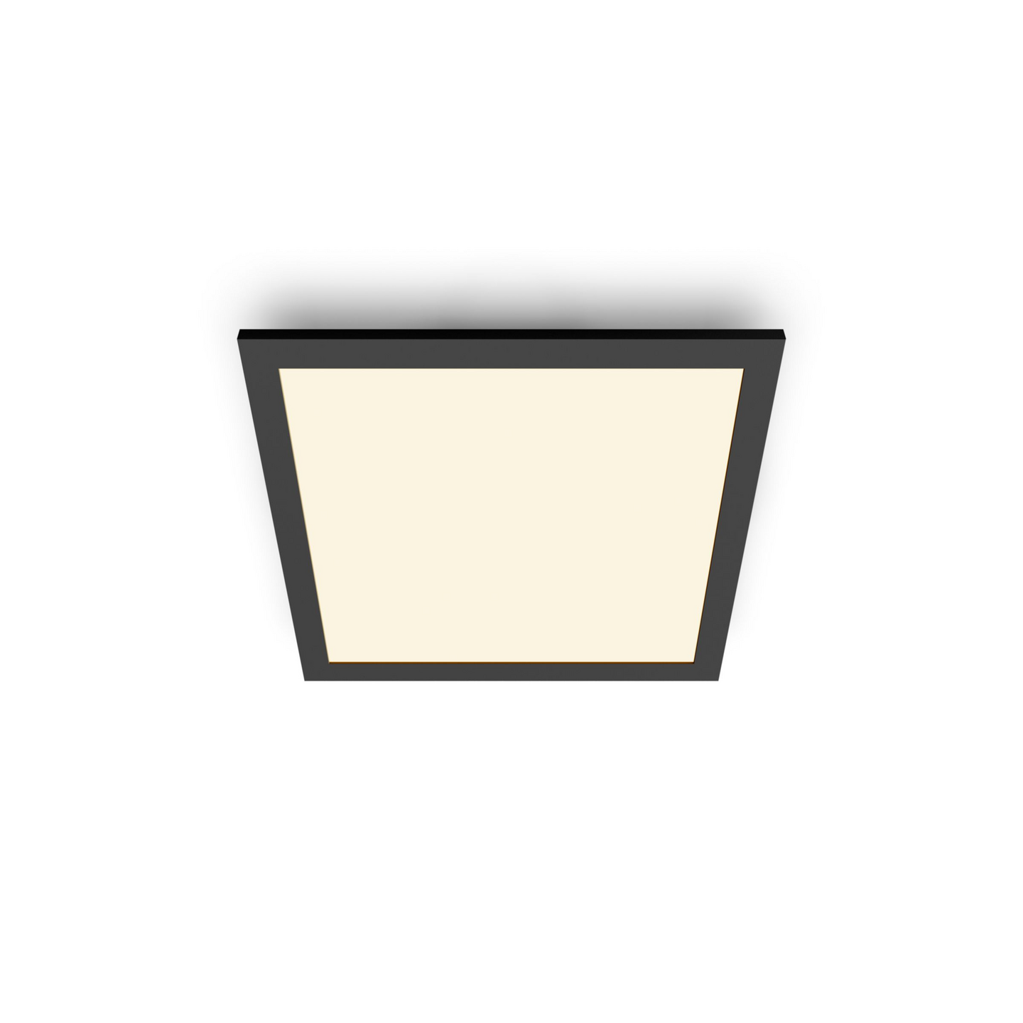 Kattovalaisin Philips Panel 12W 27K musta neliö