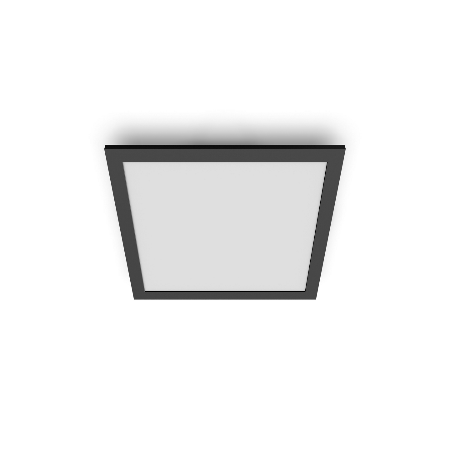 Kattovalaisin Philips Panel 12W 27K musta neliö