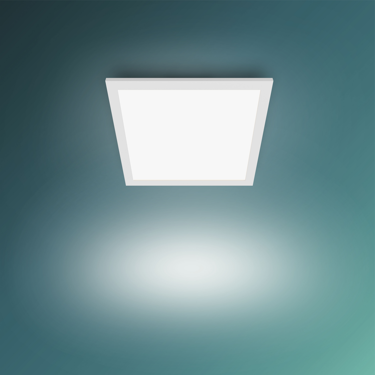 Kattovalaisin Philips Panel 12W 27K valkoinen neliö