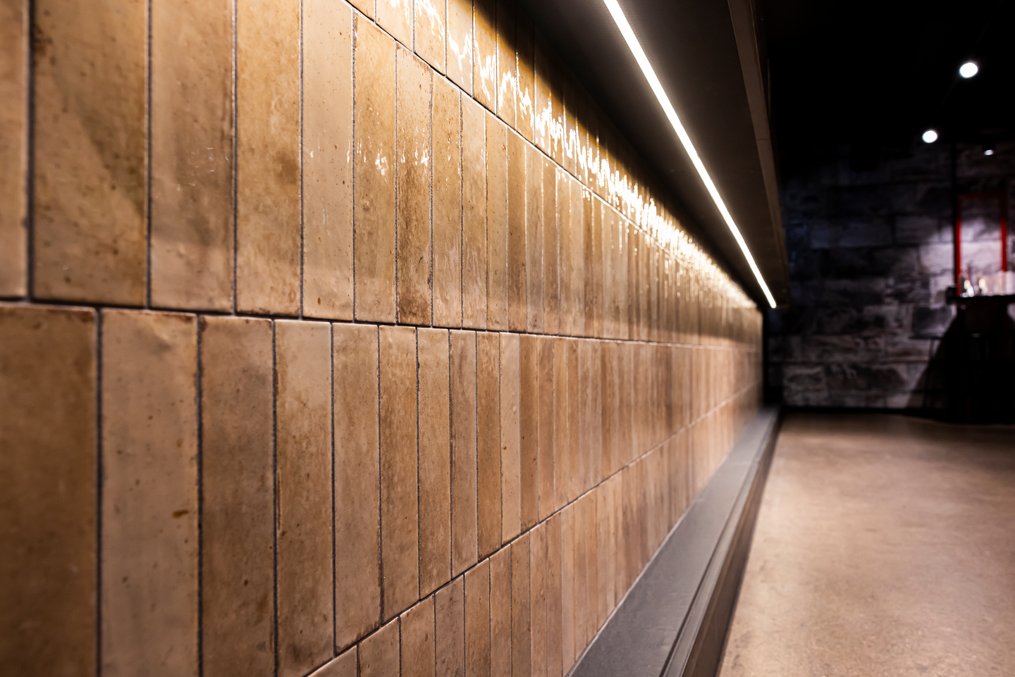 Seinä/lattialaatta Lume 6x24 beige 0,52m²