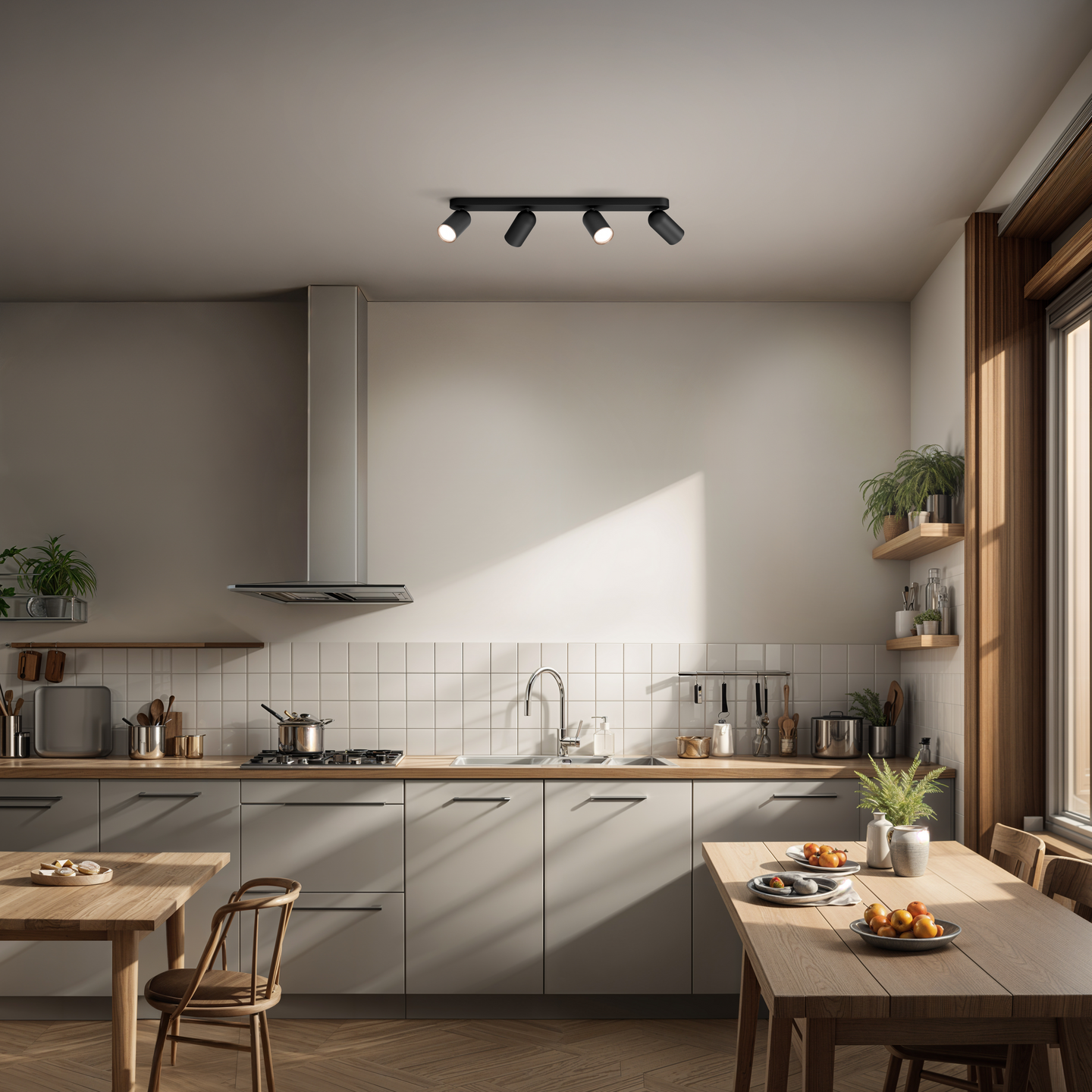 Kohdevalaisin Philips Pongee musta 4x