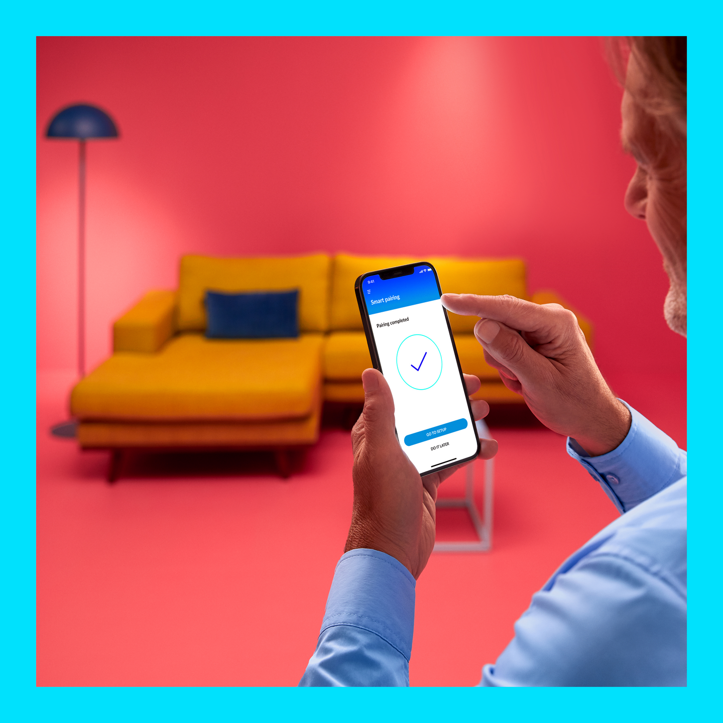 Kattovalaisin WiZ Superslim valkoinen 22W