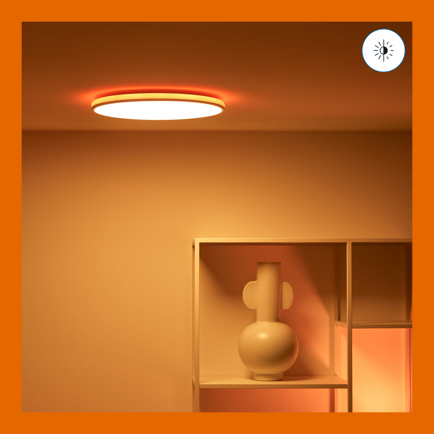 Kattovalaisin WiZ Rune valkoinen 21W RGB