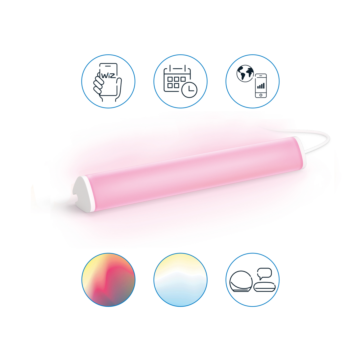 Valopalkkivalaisin WiZ Bar Linear Light