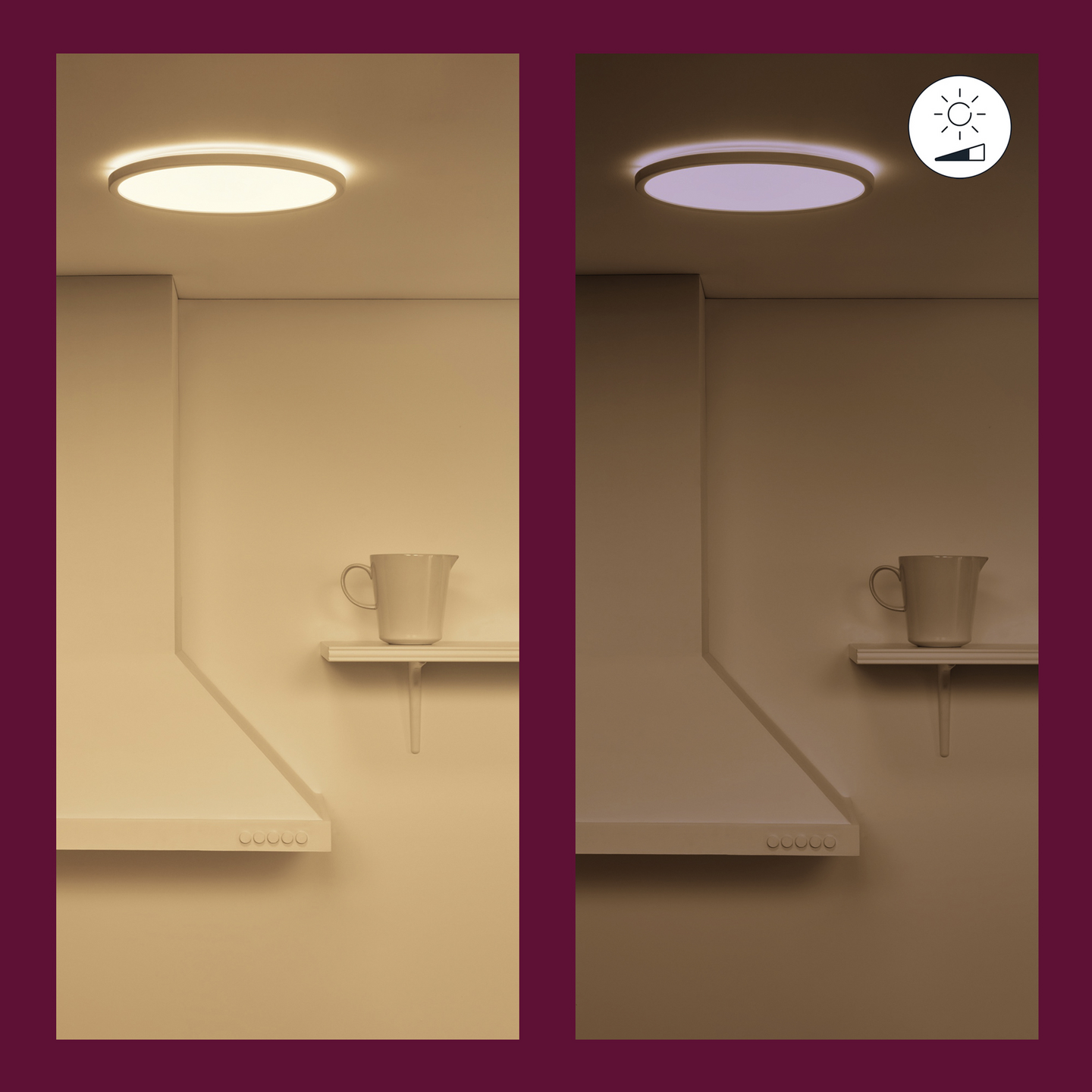 Kattovalaisin WiZ Rune musta 21W RGB