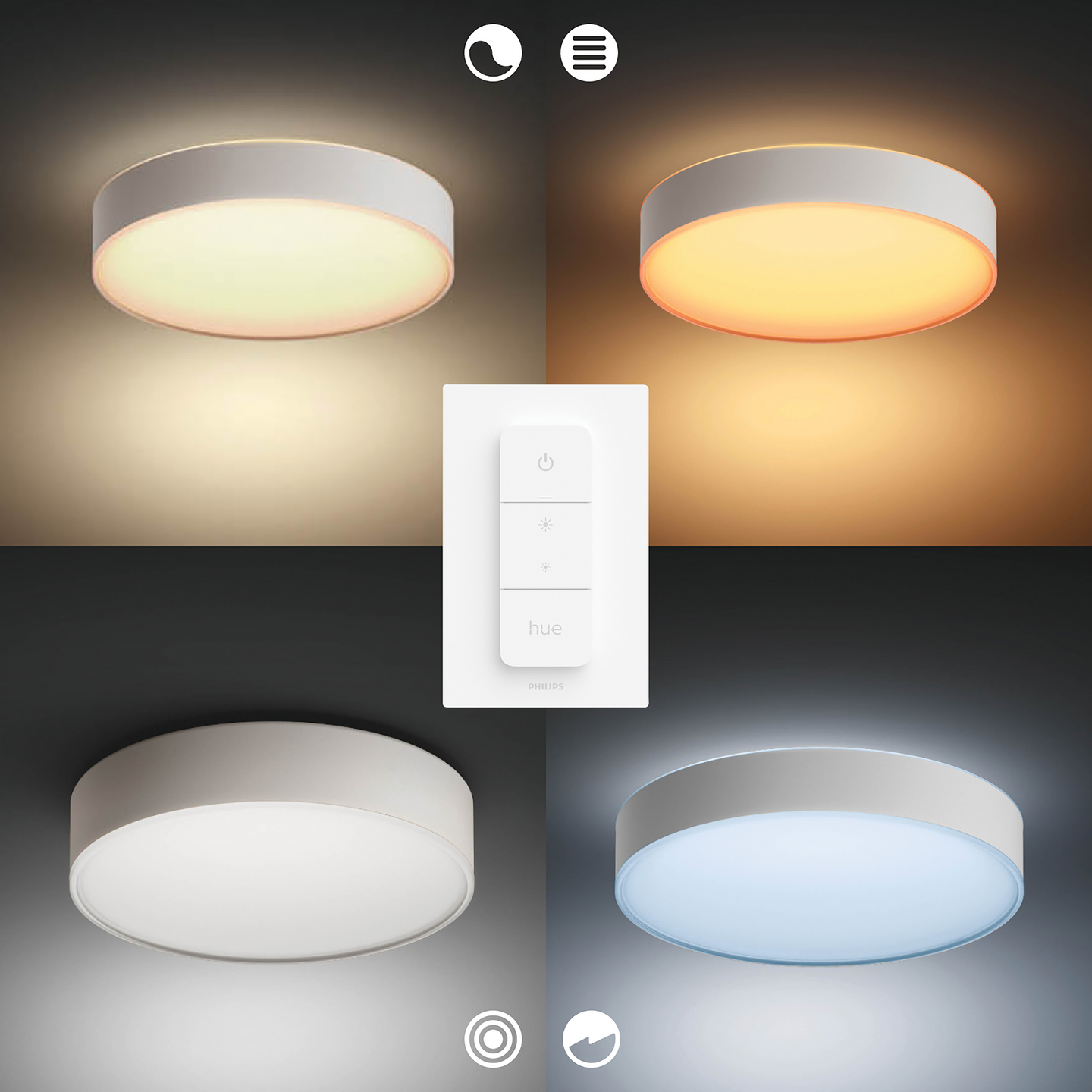 Kattovalaisin Philips Hue Enrave XL valkoinen