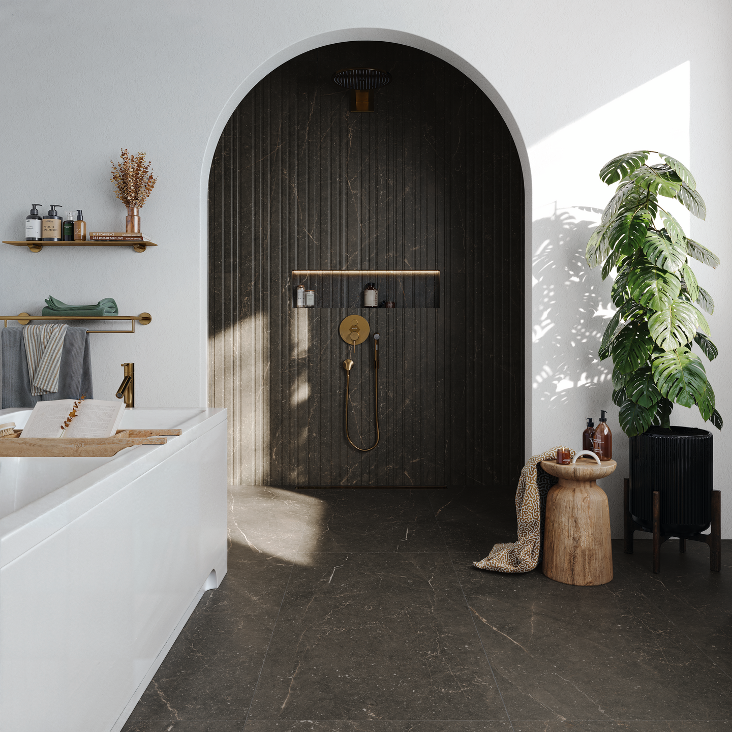 Seinälaatta Cello Bluenza 30x60 Ebony Black Ribble RT 1,07m²